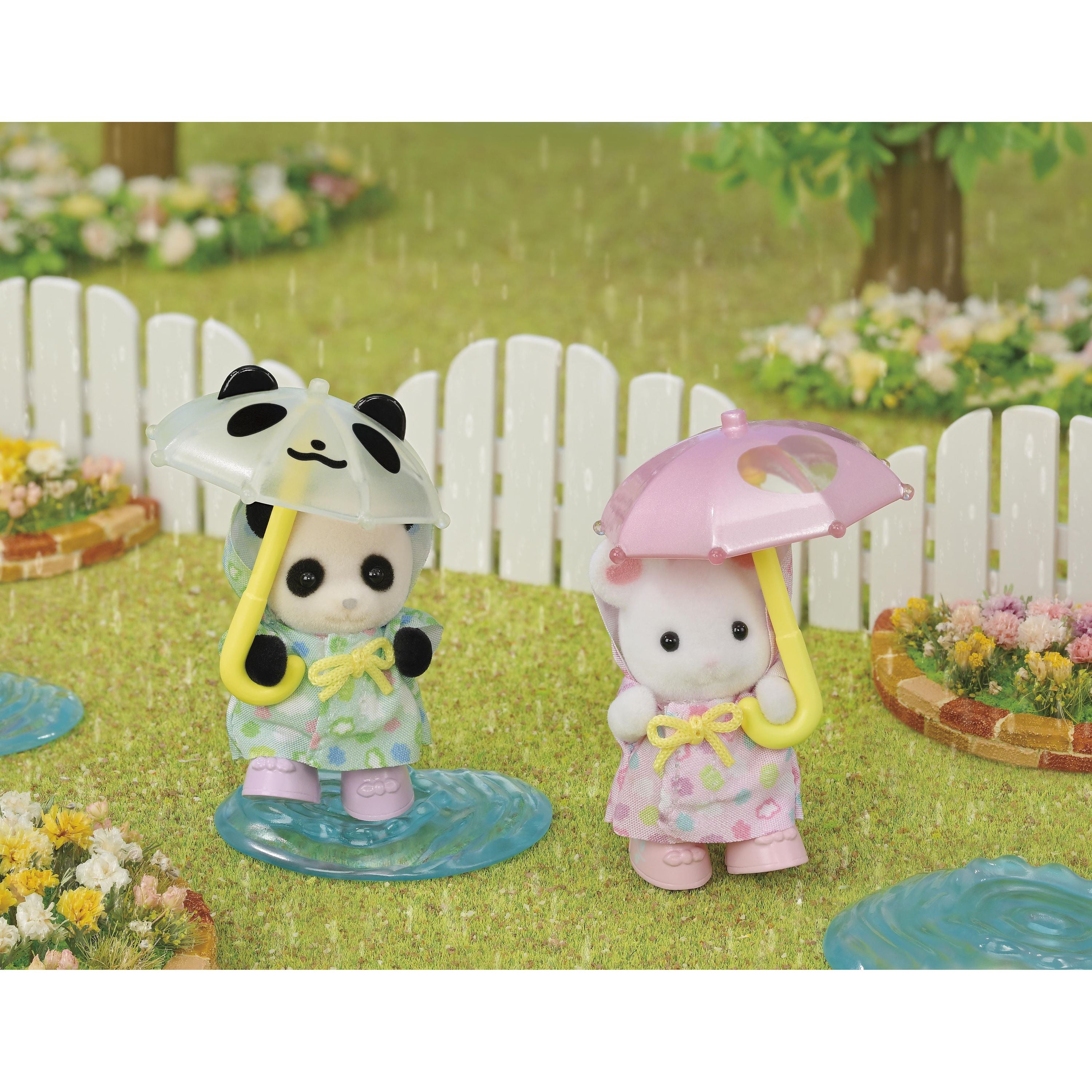 Sylvanian Families Nursery Friends - Rainy Day Duo - Toyworld Australia