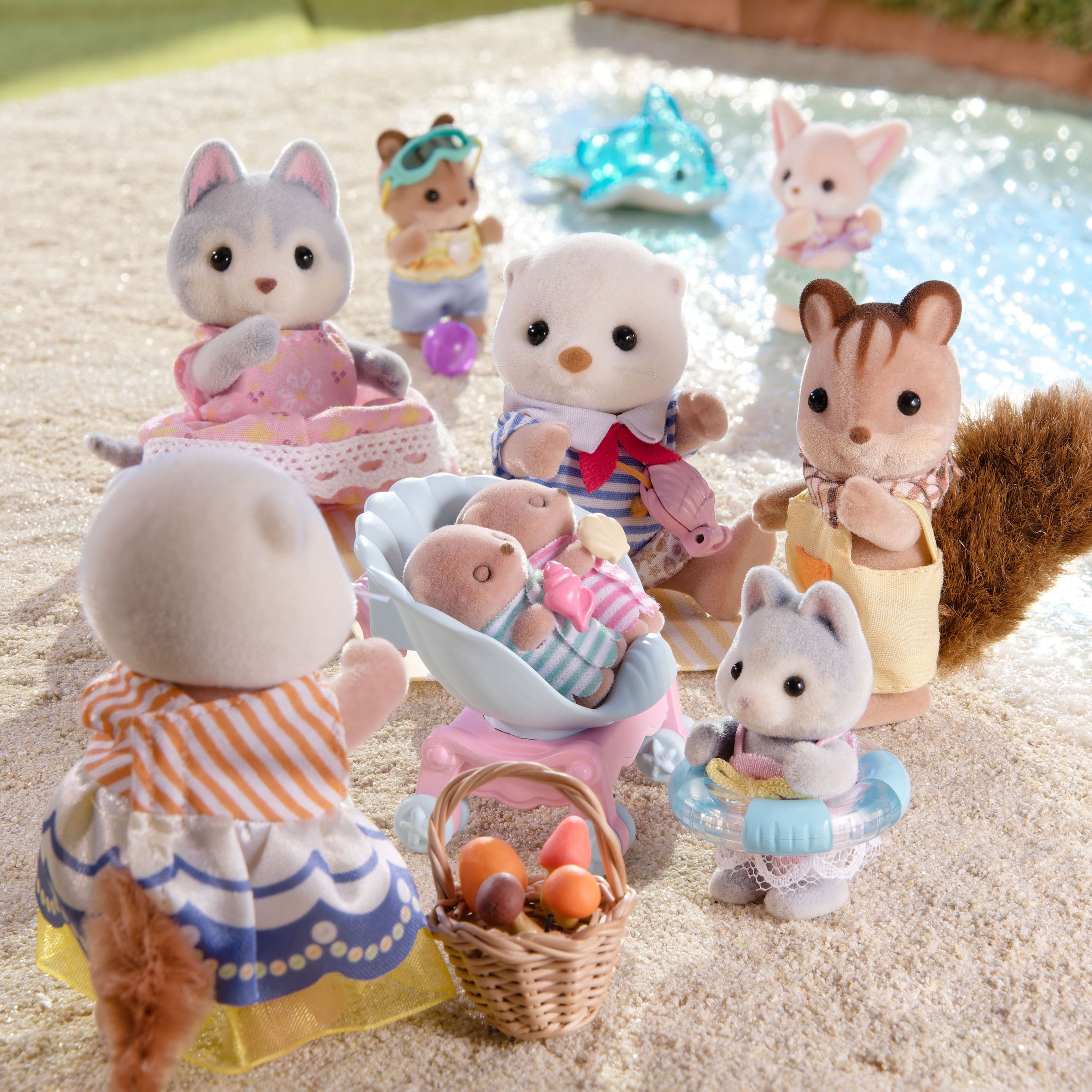Sylvanian Families Sea Otter Family