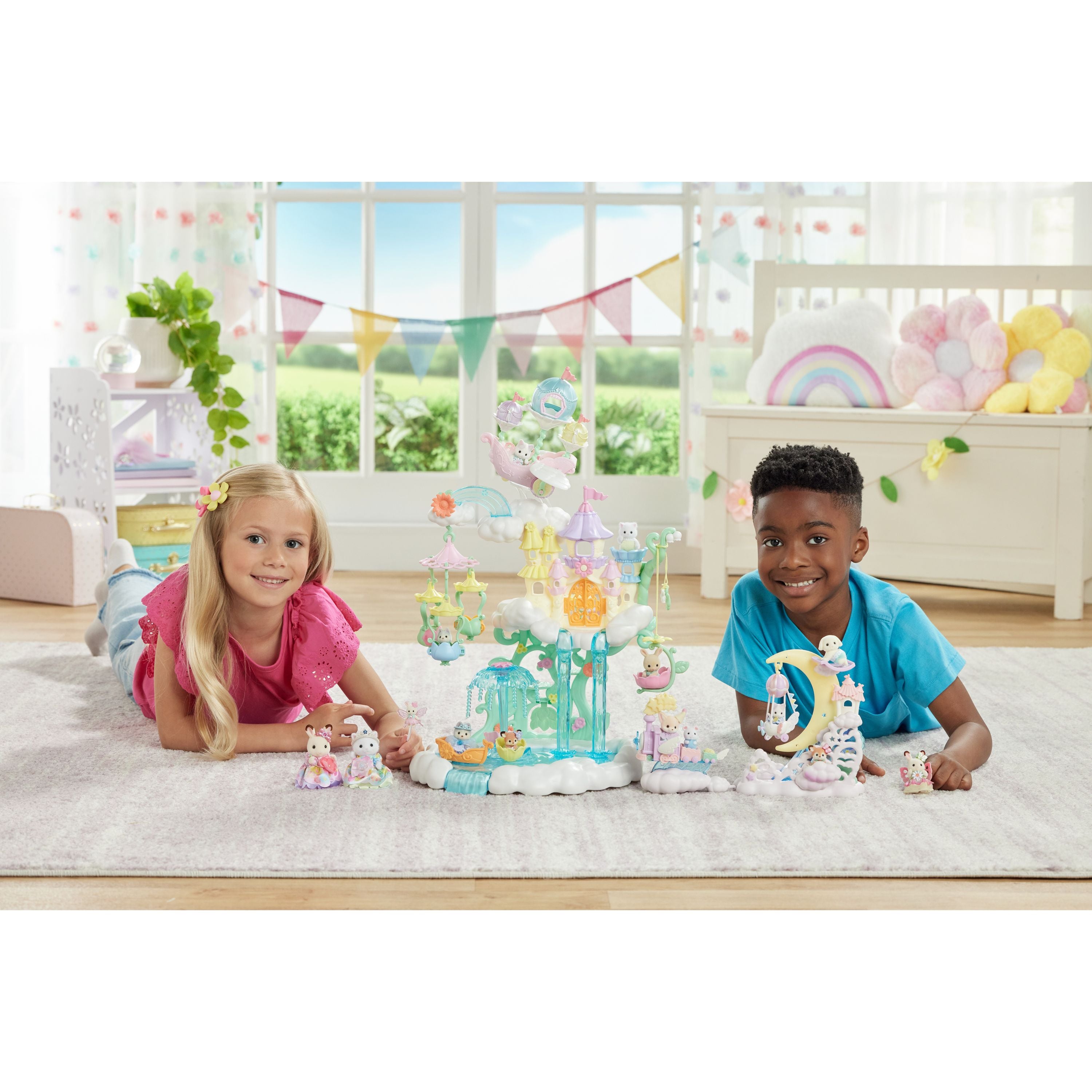 Sylvanian Famlies Skytop Fairy Castle Playset