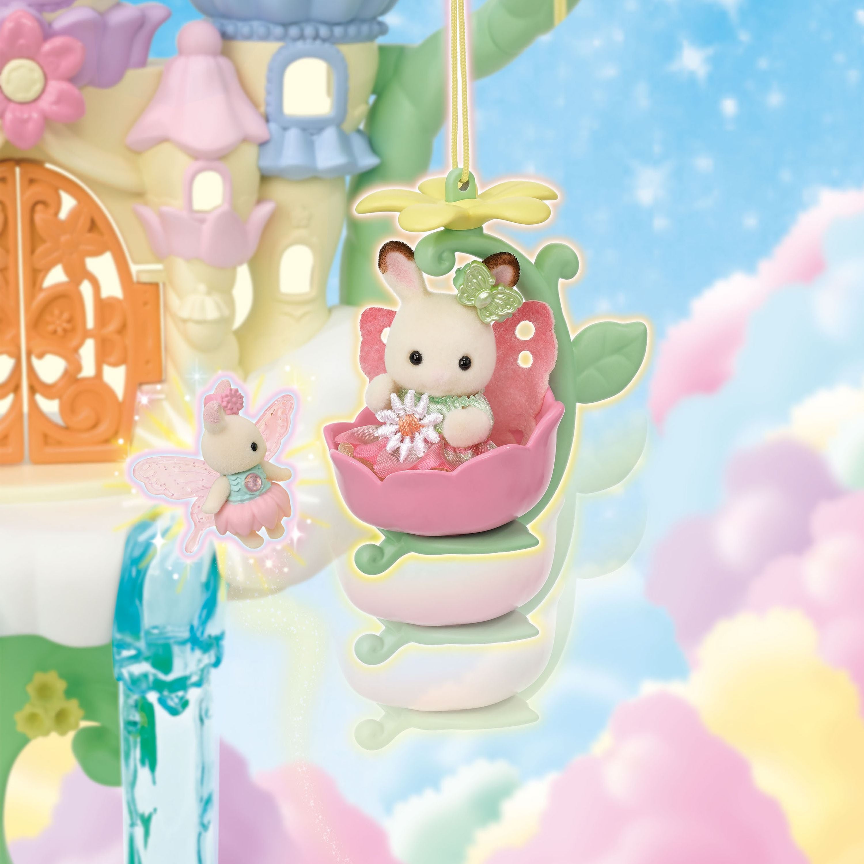 Sylvanian Famlies Skytop Fairy Castle Playset
