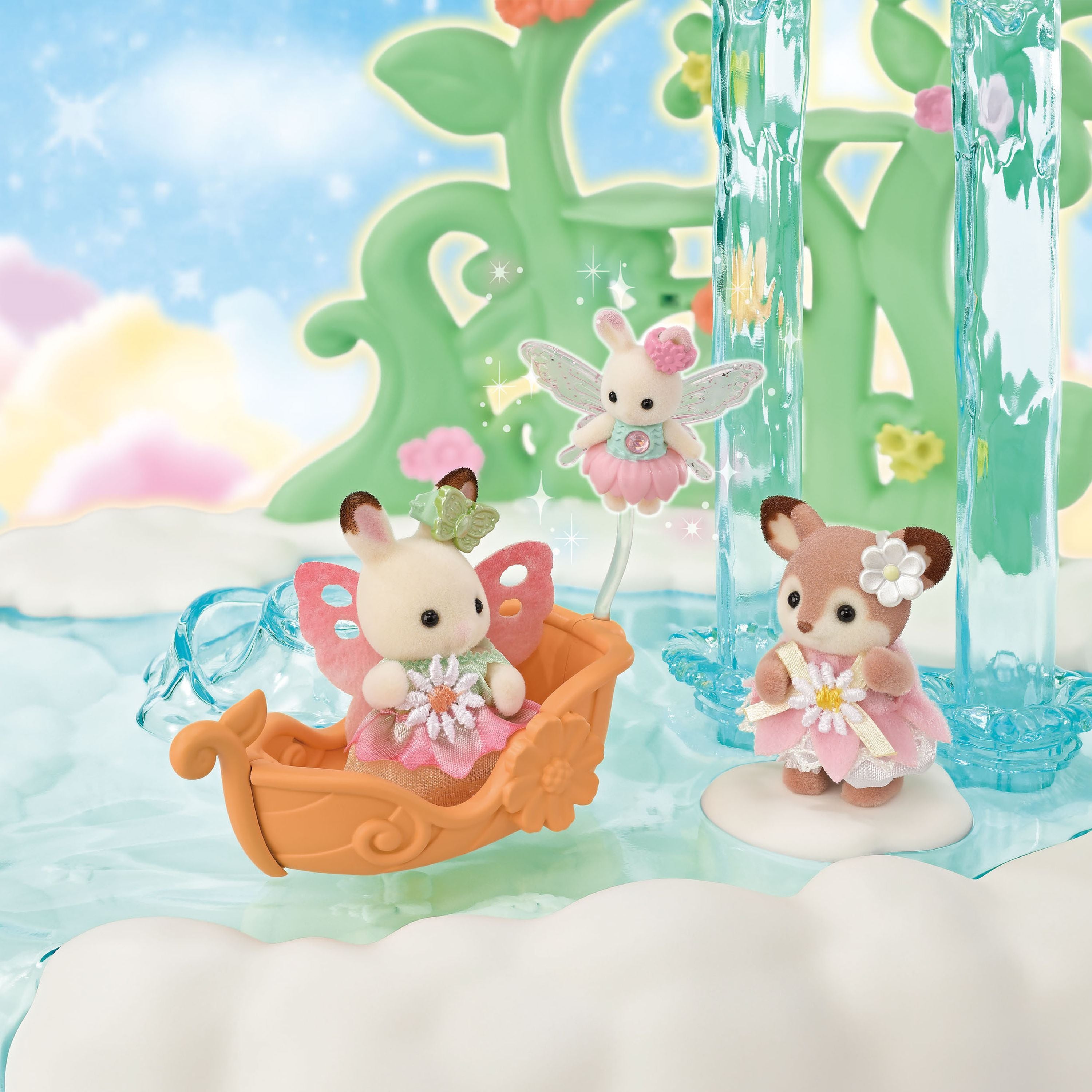 Sylvanian Famlies Skytop Fairy Castle Playset