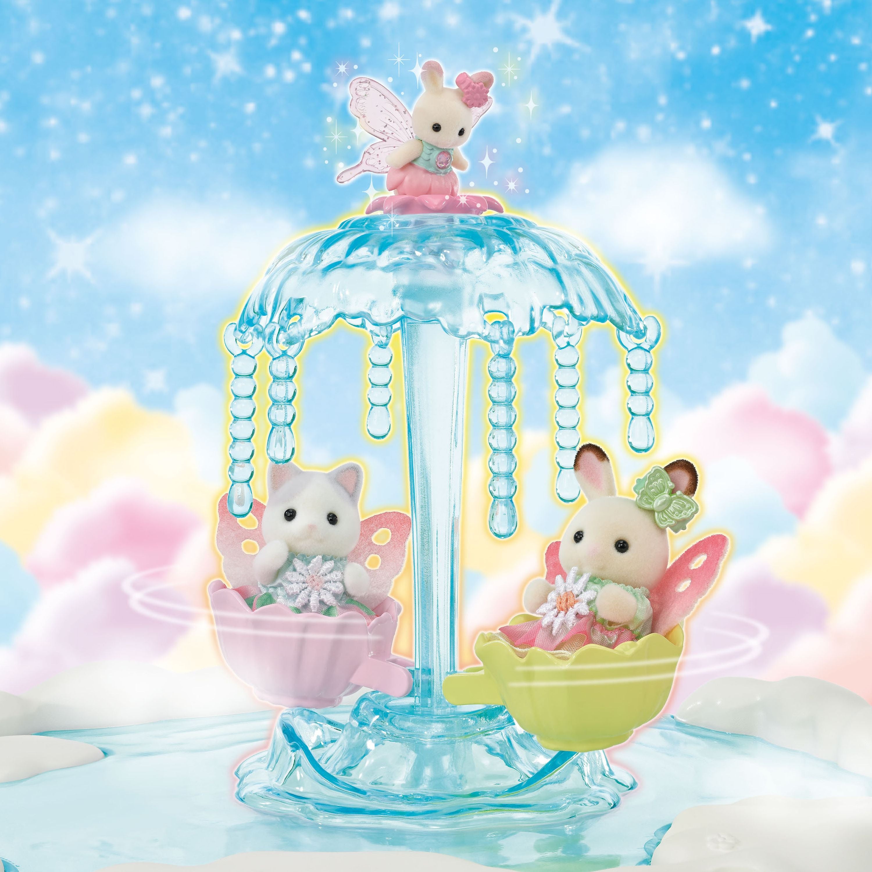 Sylvanian Famlies Skytop Fairy Castle Playset