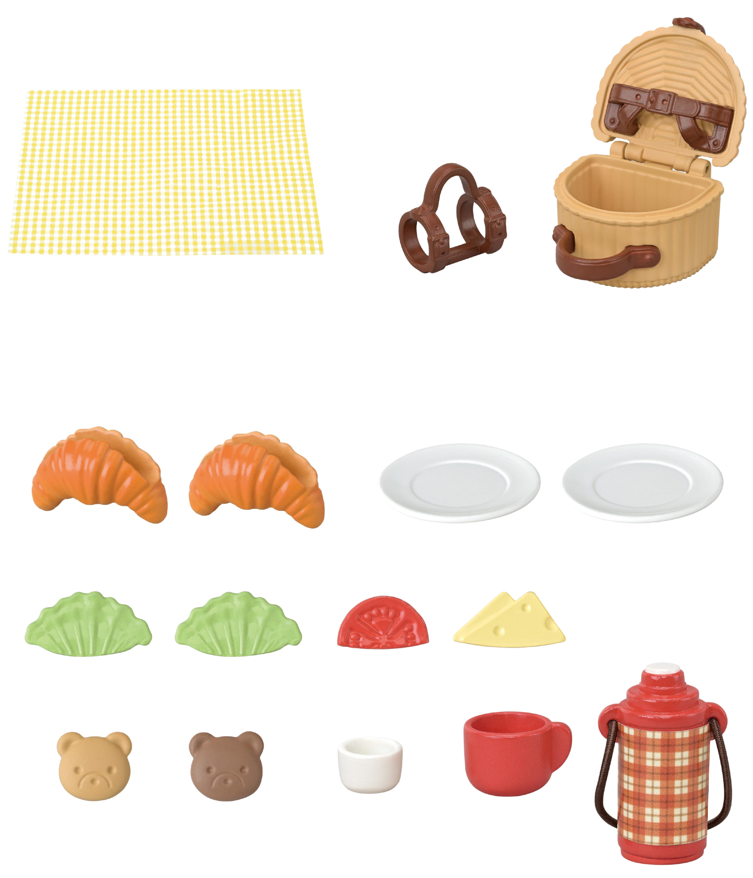 Sylvanian Families Biscuit Bear Sister & Brother