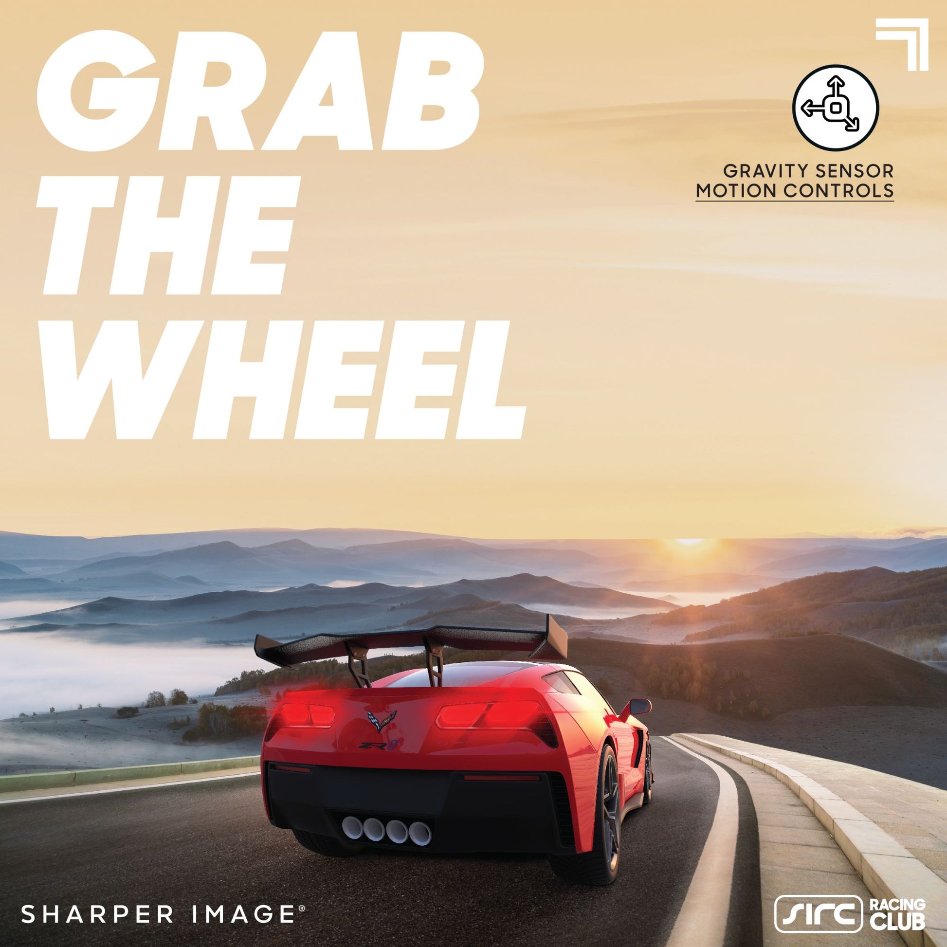 Gravity Sensor Corvette Zr1 Rc Car Sharper Image RC Real Drive