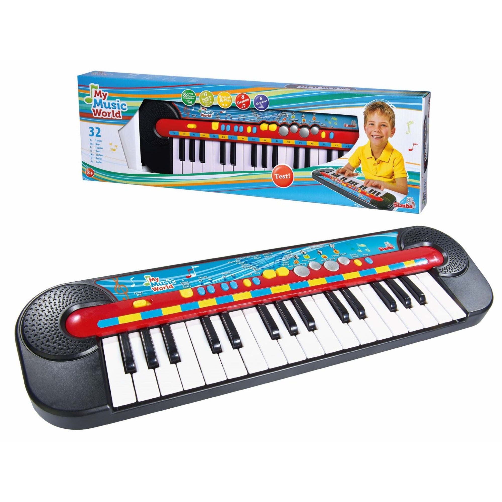 Simba My Music World 32 Keys Keyboard
