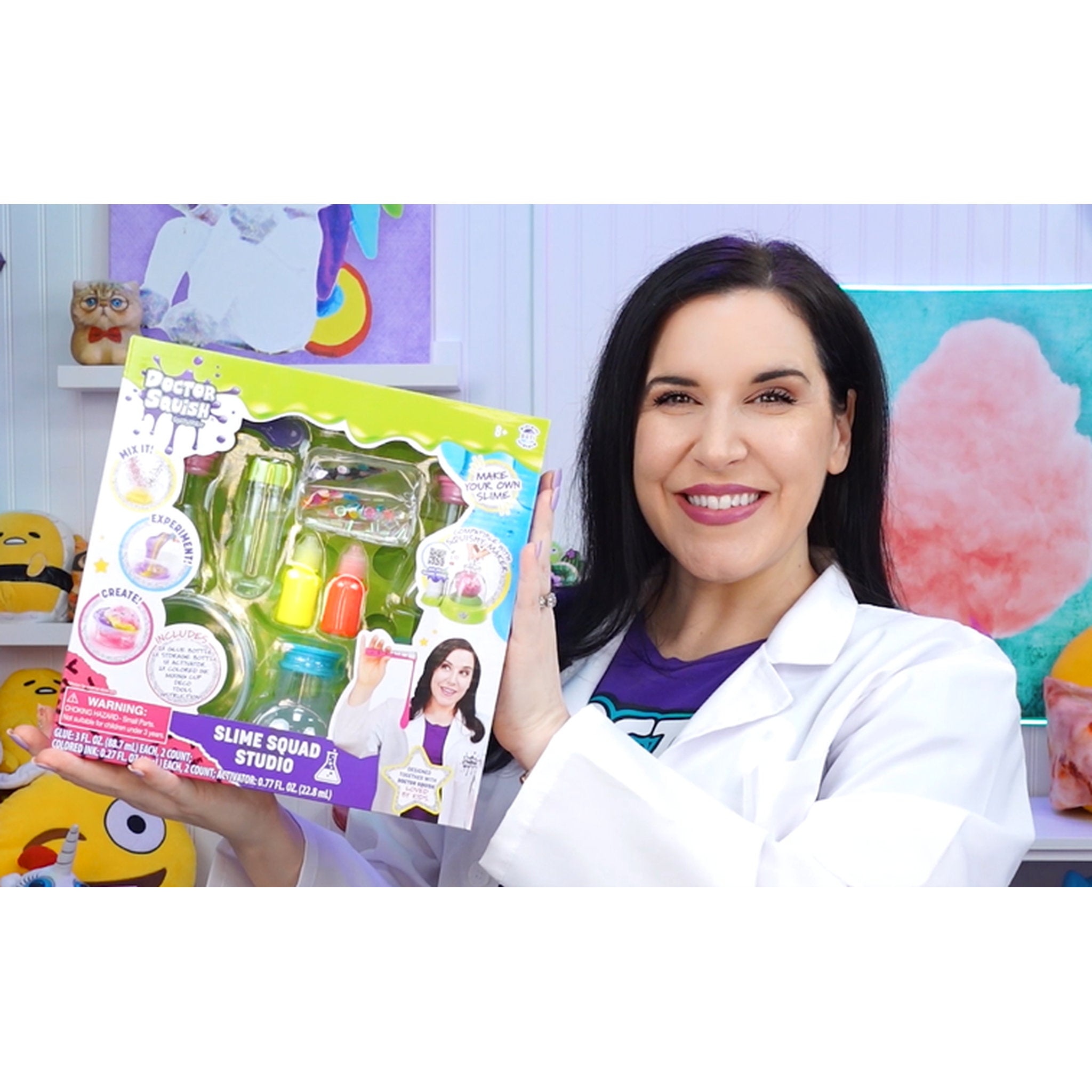 Doctor Squish Slime Squad DIY Studio