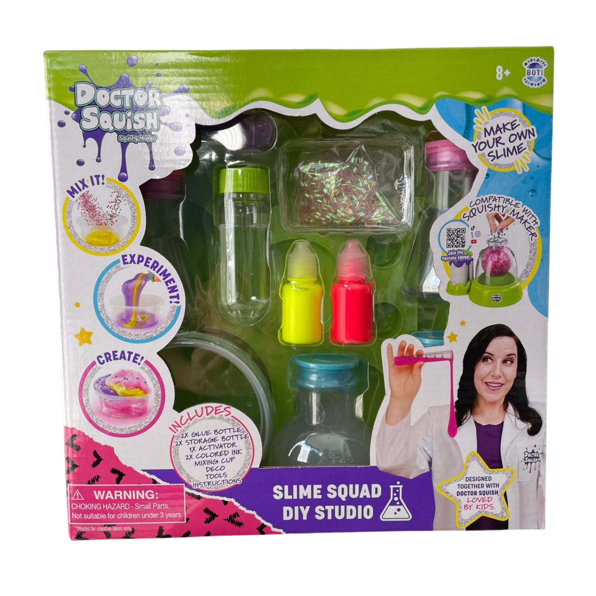 Doctor Squish Slime Squad DIY Studio