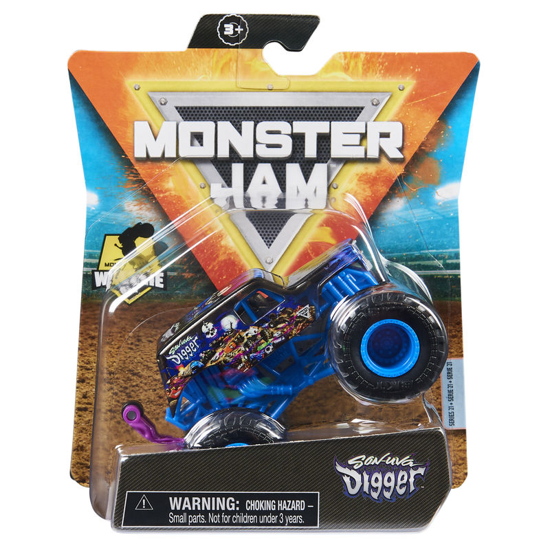 Monster Jam 1:64 Monster Truck - Son-Uva Digger - Toyworld Australia