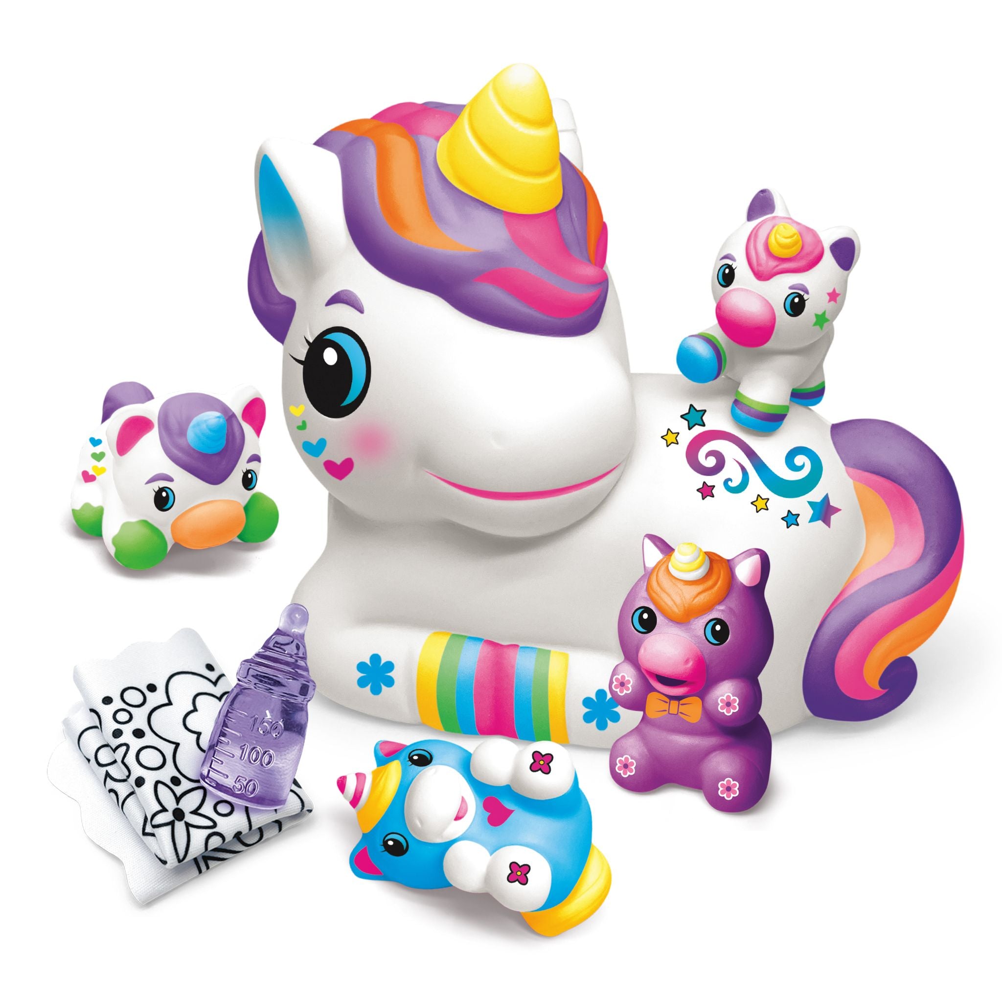 Cra-Z-Art Shimmer 'N Sparkle Cra-Z-Squeezies Unicorn Surprise Mommy And Babies