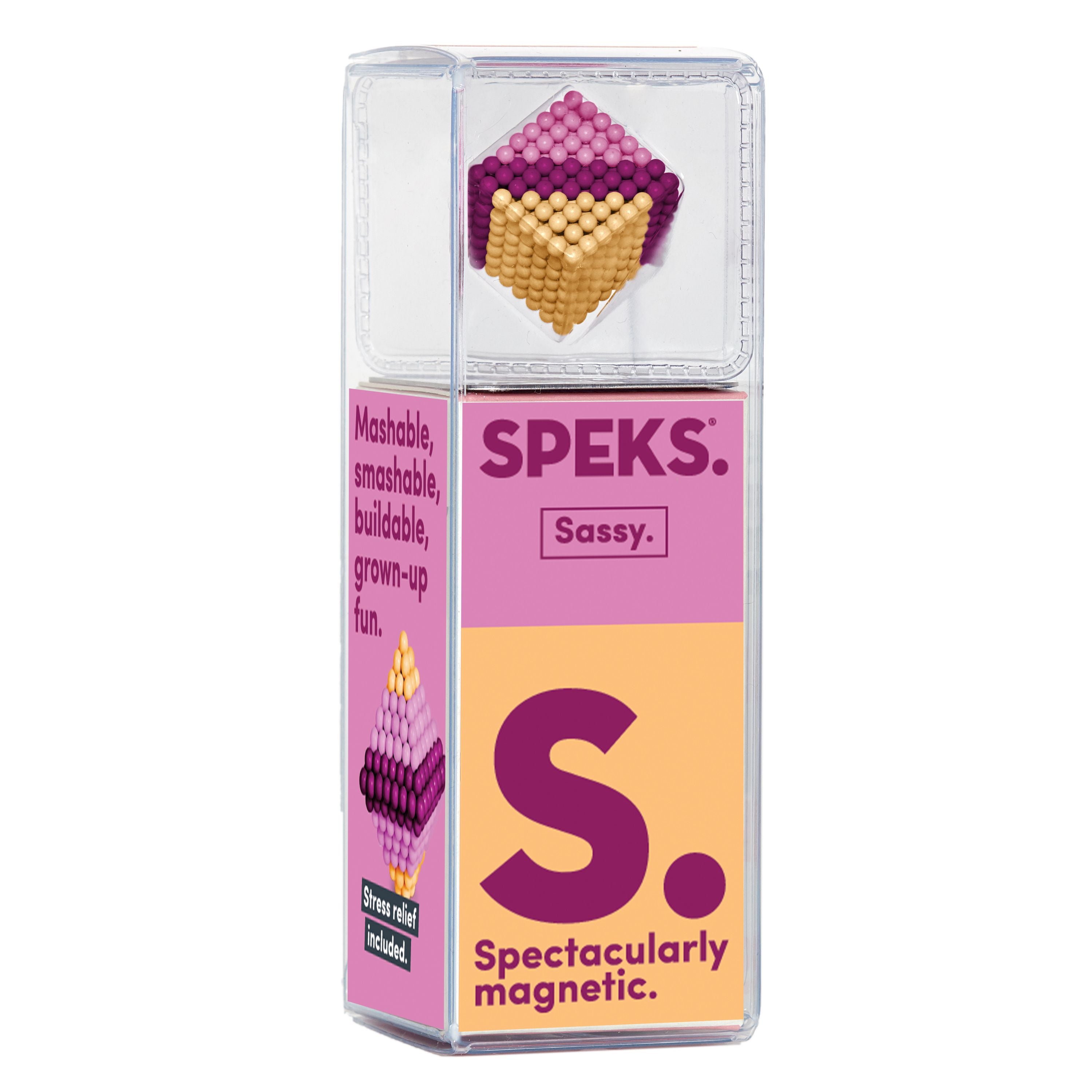 Speks Bolds Fidget Magnets Sassy Pink