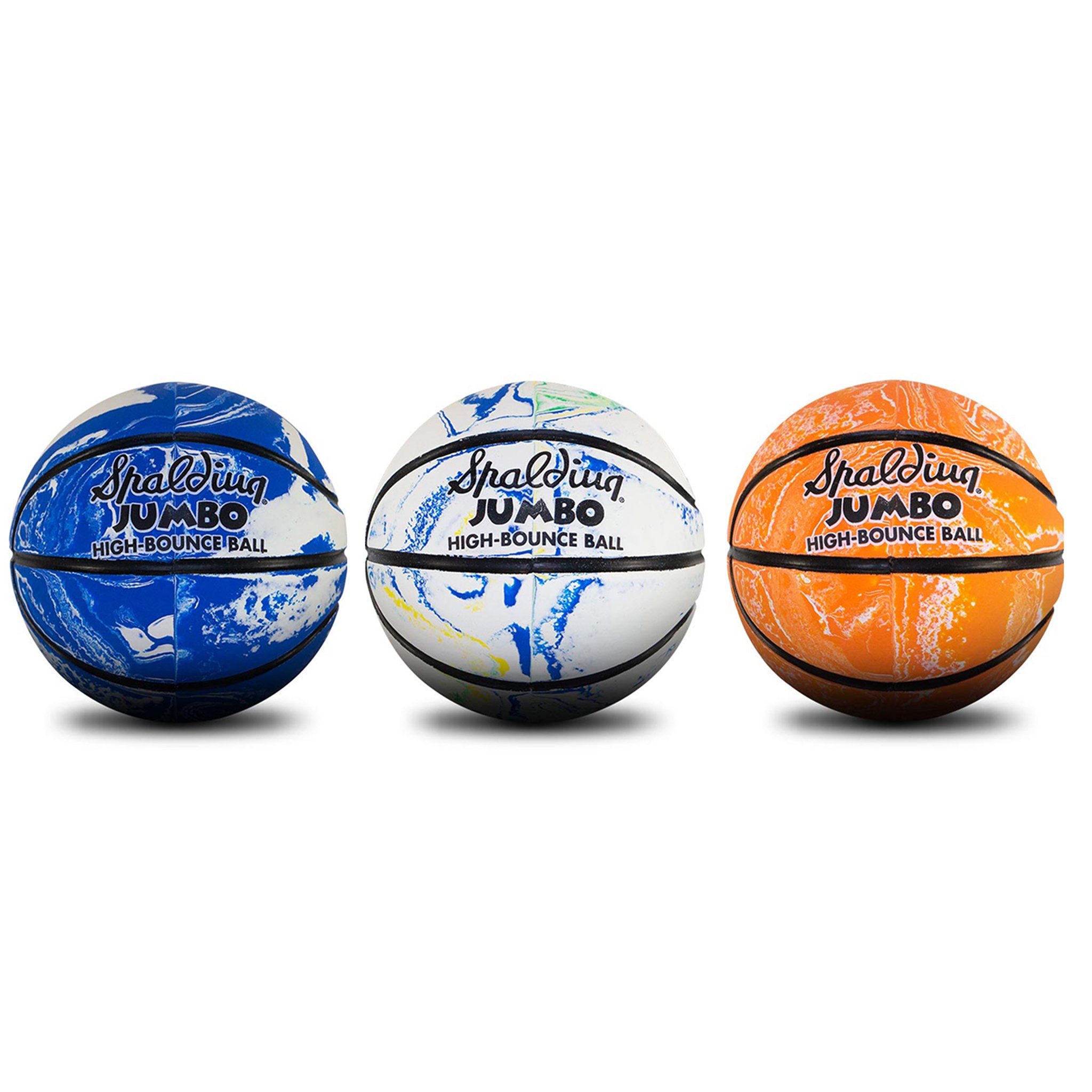 Spalding High-Bounce Ball - Jumbo Marble Assorted Styles