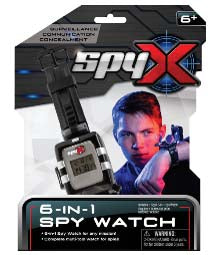 SpyX 6-In-1 Spy Watch