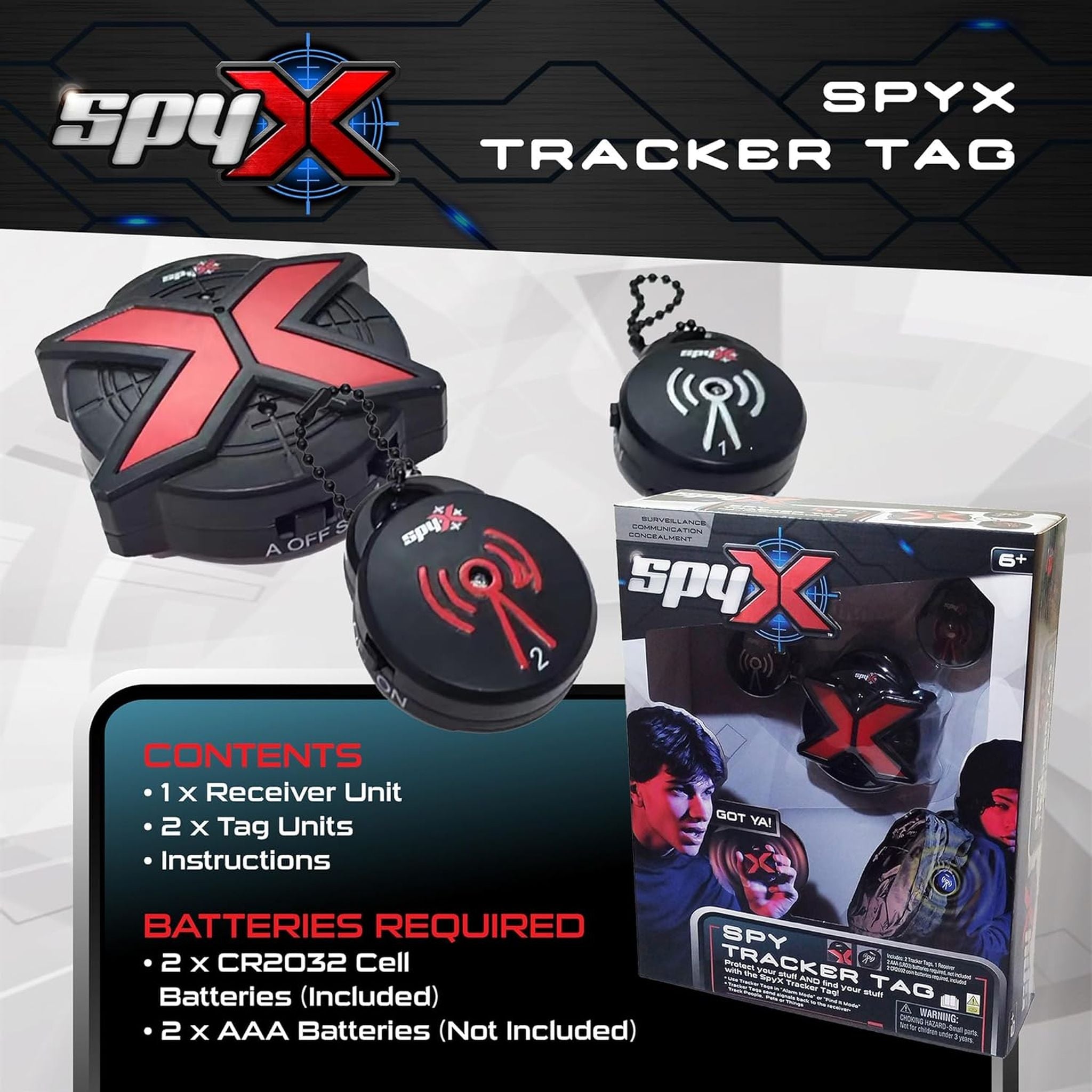 SpyX Tracker Tag