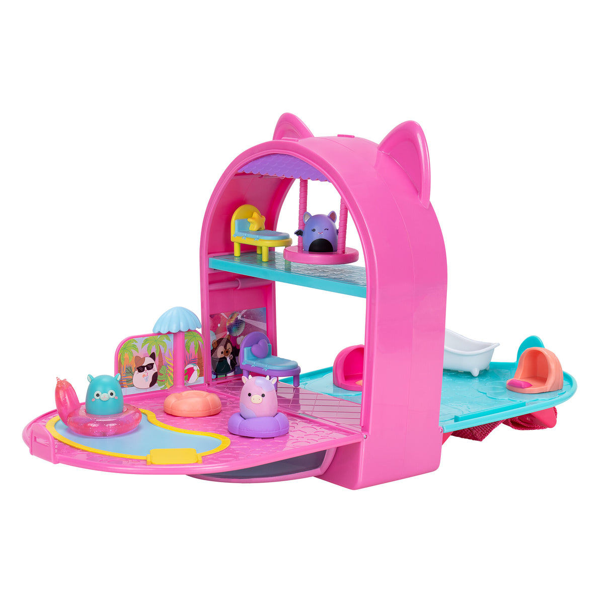 Squishmallows Squish-A-Longs On The Go Playset