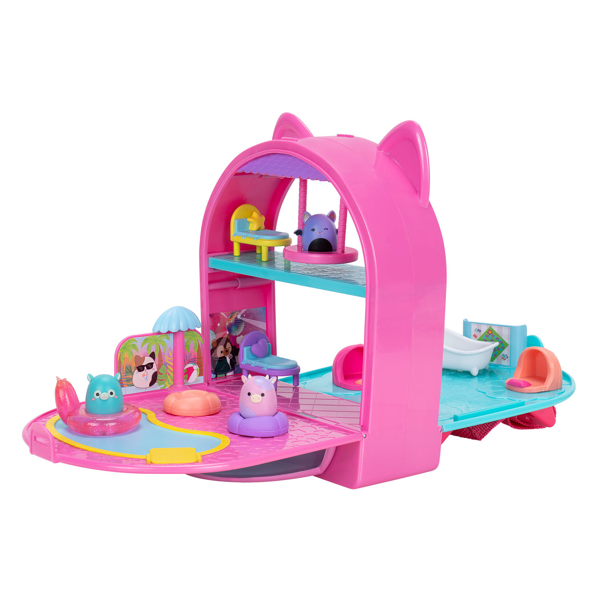 Squishmallows Squish-A-Longs On The Go Playset