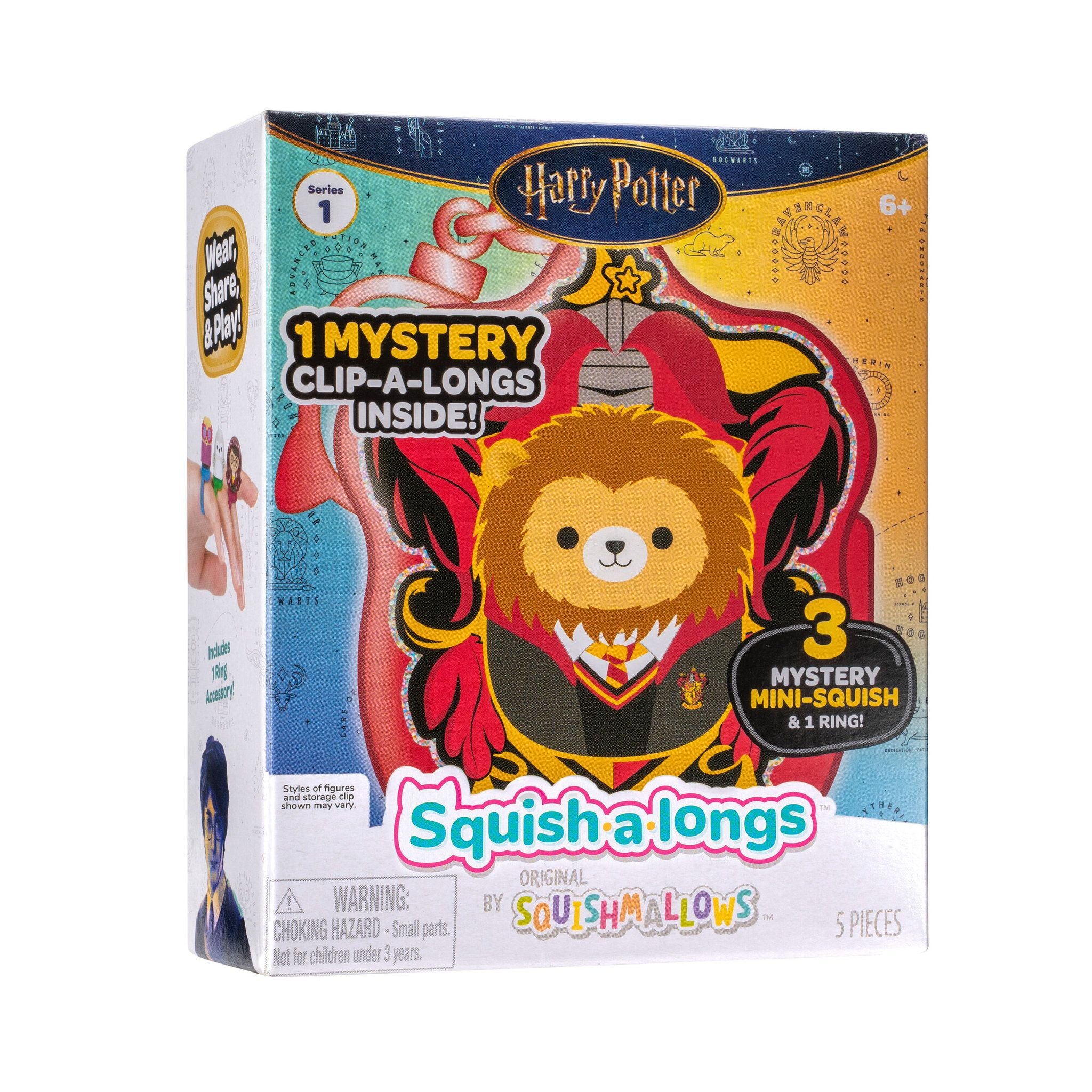 Squishmallows Squish-a-longs Harry Potter Clip-a-Longs Assorted Styles