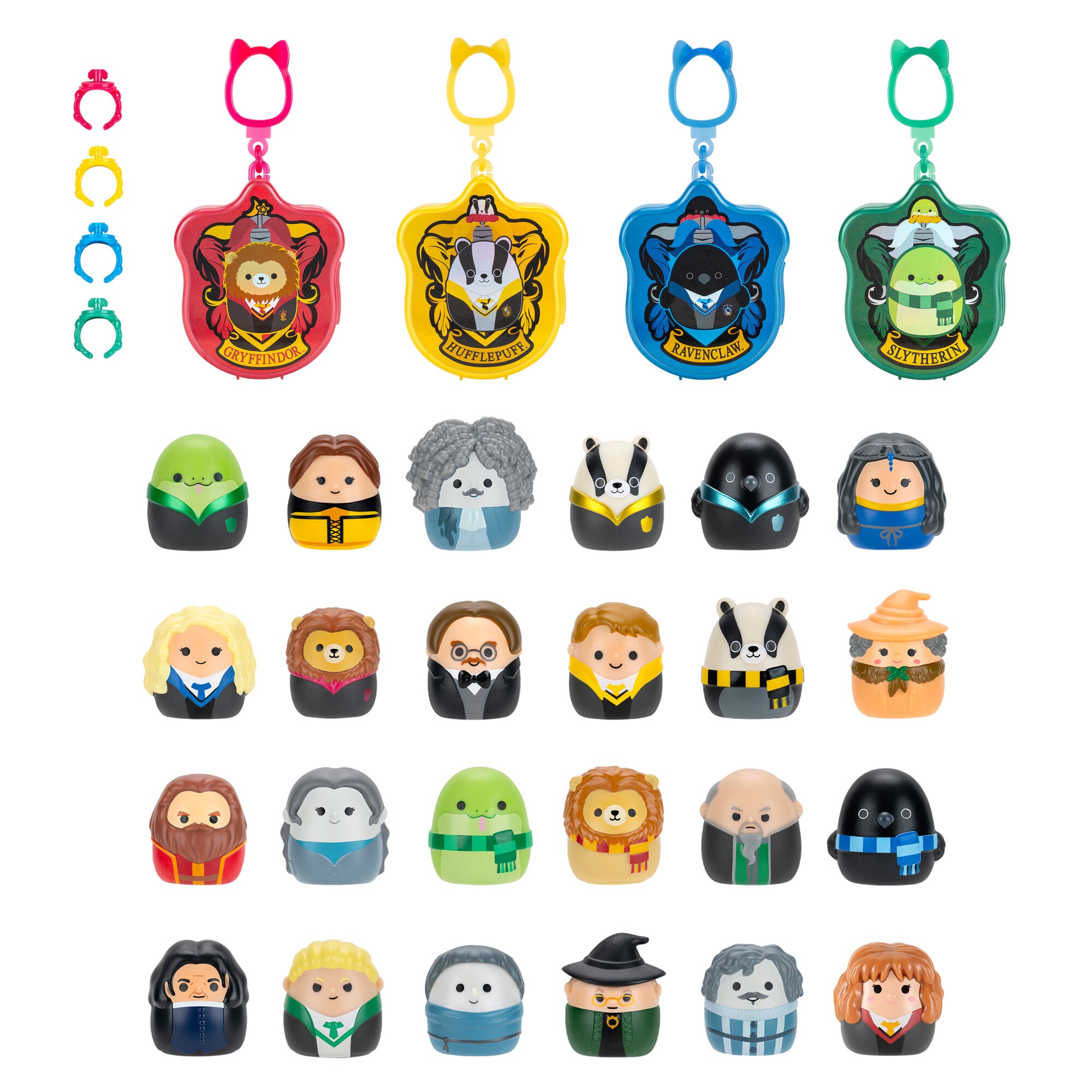 Squishmallows Squish-a-longs Harry Potter Clip-a-Longs Assorted Styles