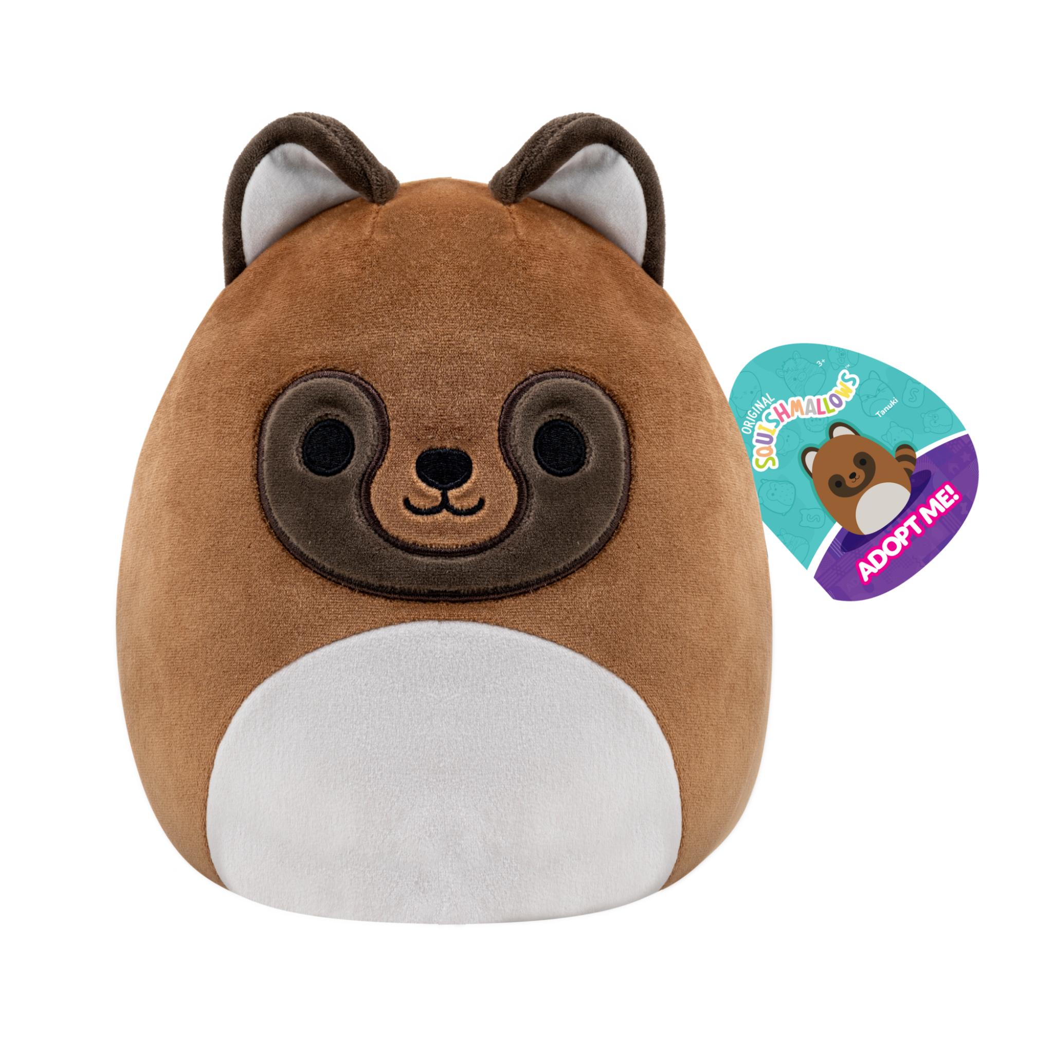 Squishmallows Adopt Me 8 Inch Plush Tanuki