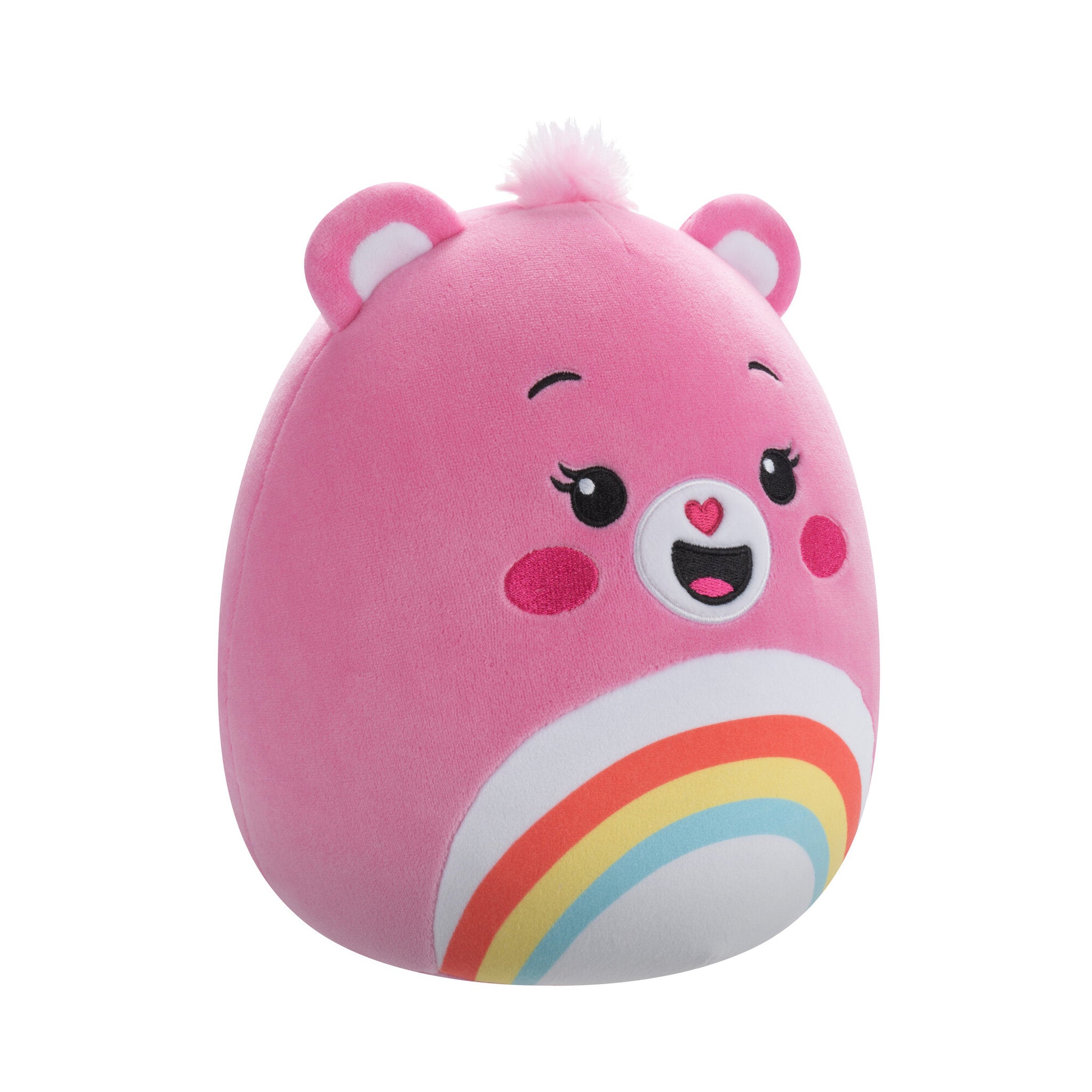 Squishmallows Original 8 Inch Care Bears - Cheer Bear - Toyworld Australia
