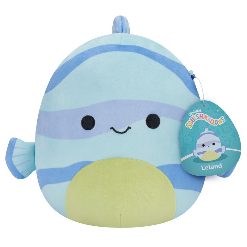 Squishmallows 7.5 Inch Plush  S16 Leland Blue Fish