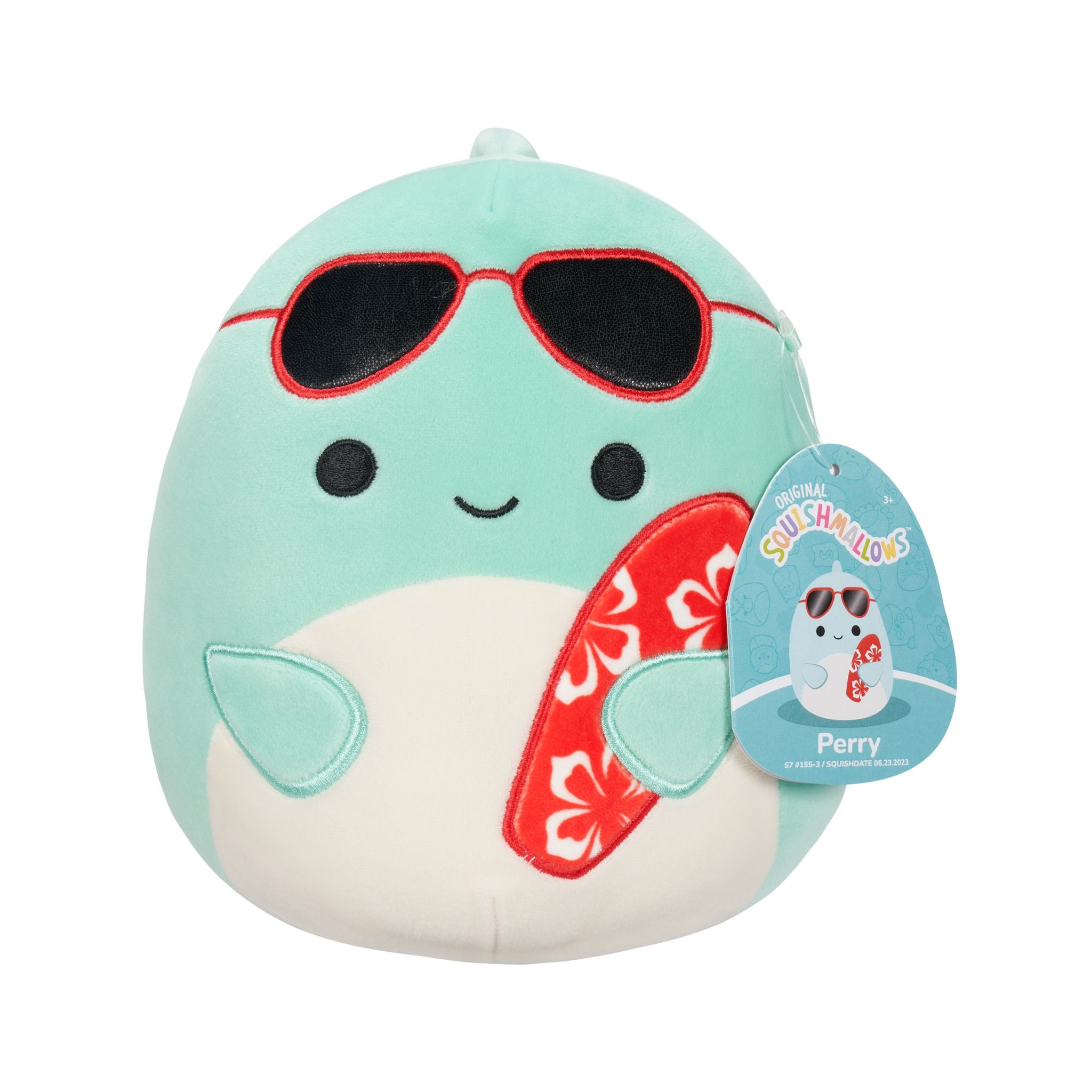 Squishmallows 7.5 Inch Plush Perry The Dolphin