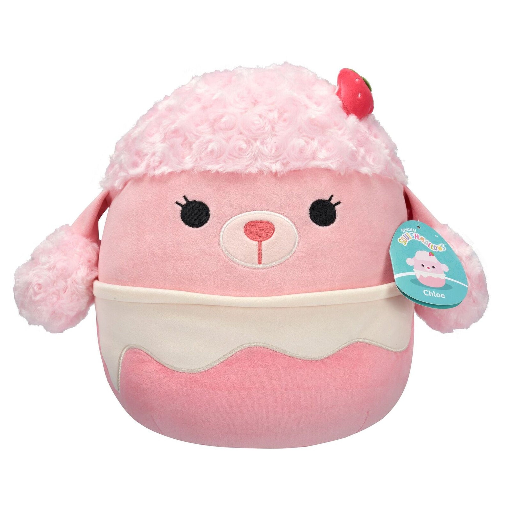 Squishmallows S24 16 Inch Chloe The Strawberry Poodle