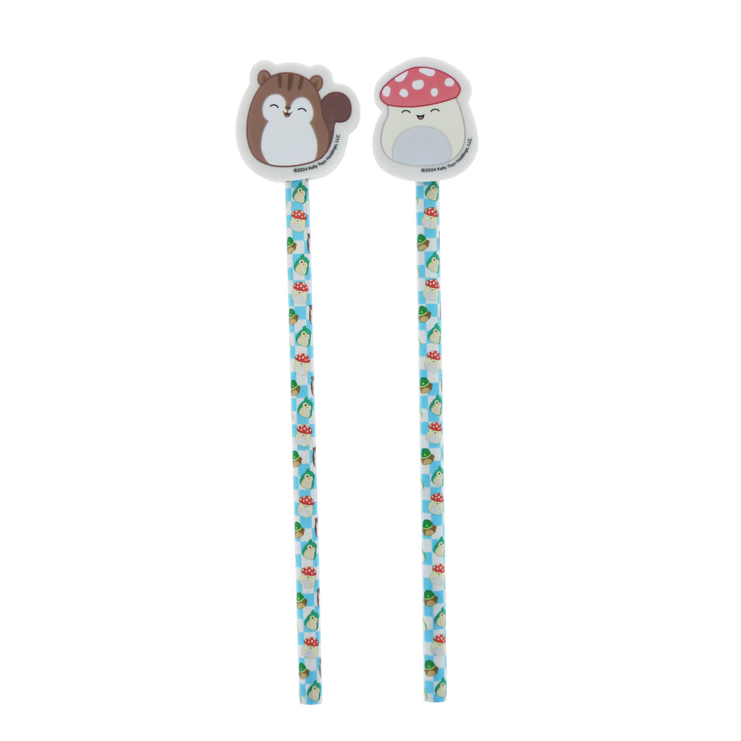 Squishmallows Cottage Collection Pencil & Eraser Toppers - 2