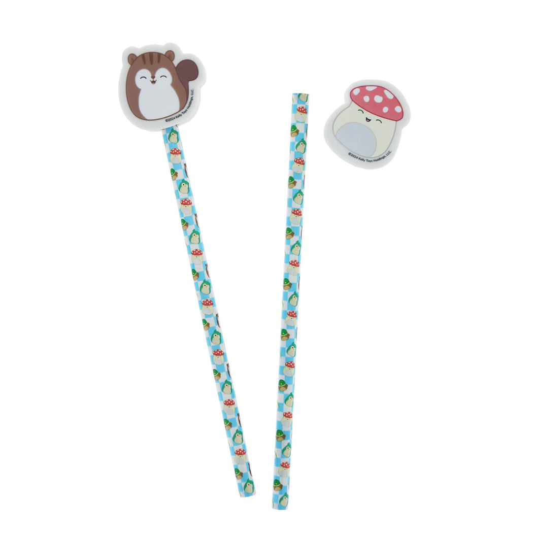 Squishmallows Cottage Collection Pencil & Eraser Toppers - 3