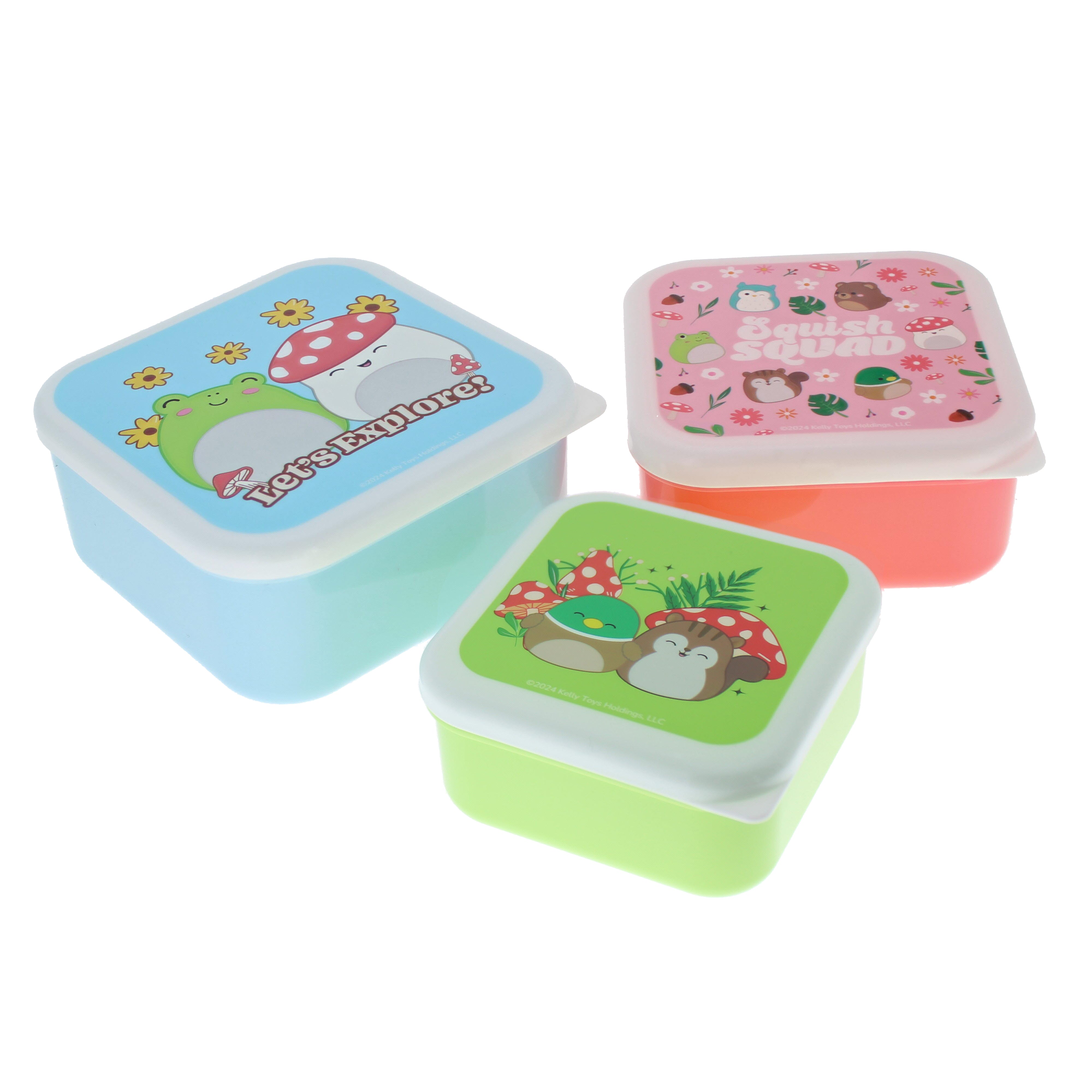 Squishmallows Cottage Collection Nested Storage Containers