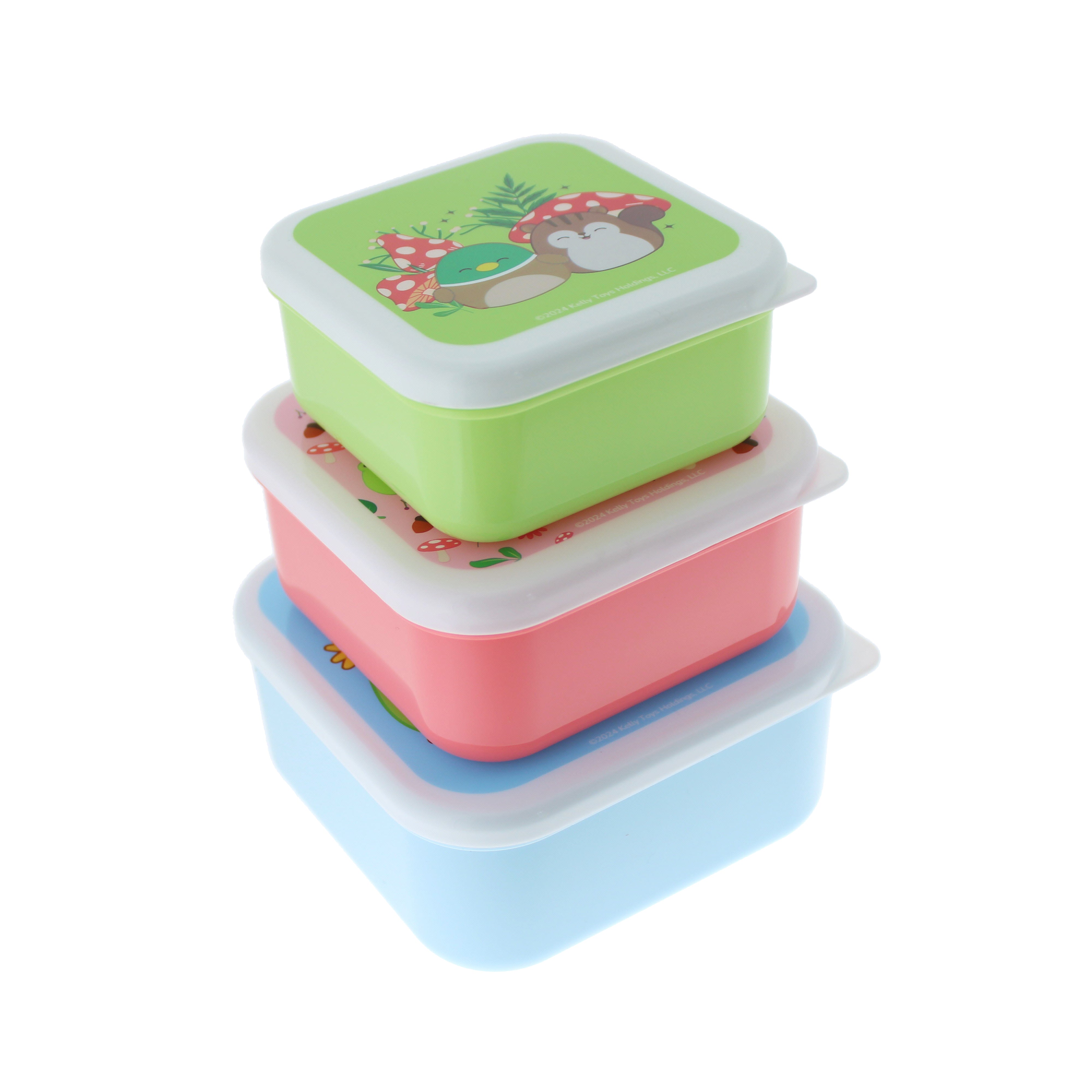 Squishmallows Cottage Collection Nested Storage Containers