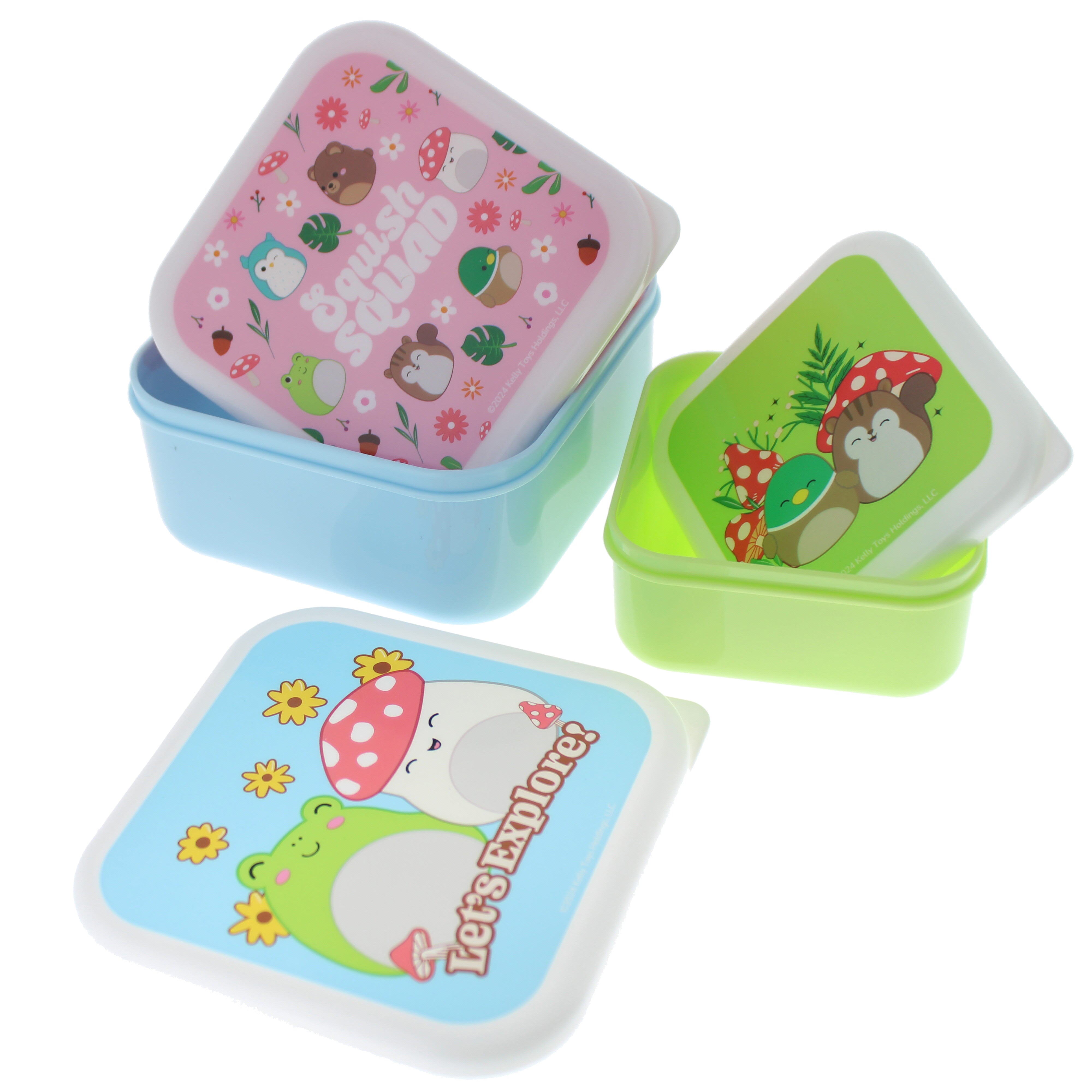 Squishmallows Cottage Collection Nested Storage Containers