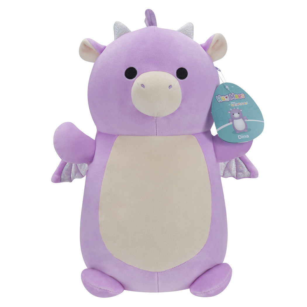 Squishmallows Hugmees 14 Inch Plush  S16 Dina The Dragon - 1