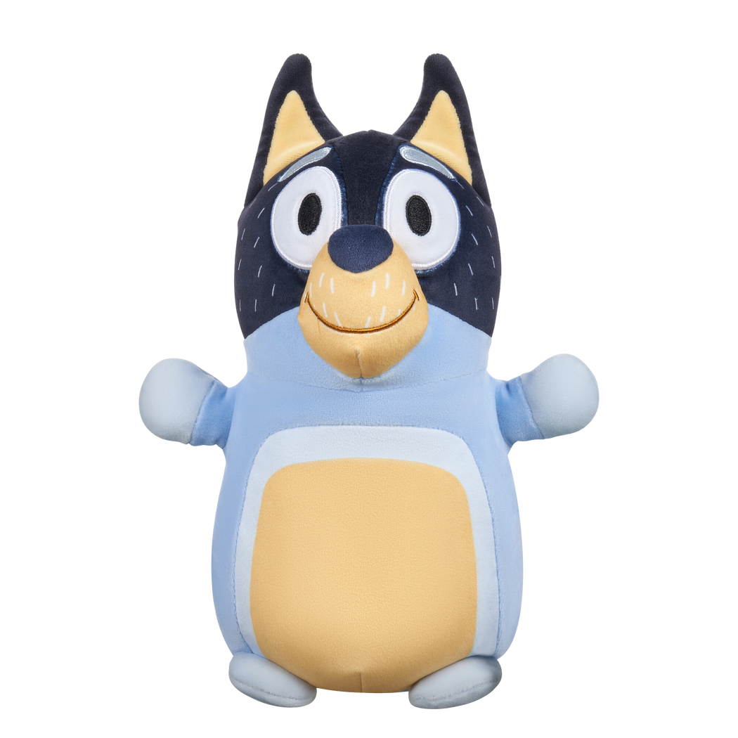 Squishmallows 10 Inch Bluey HugMees Plush - Bandit - 1