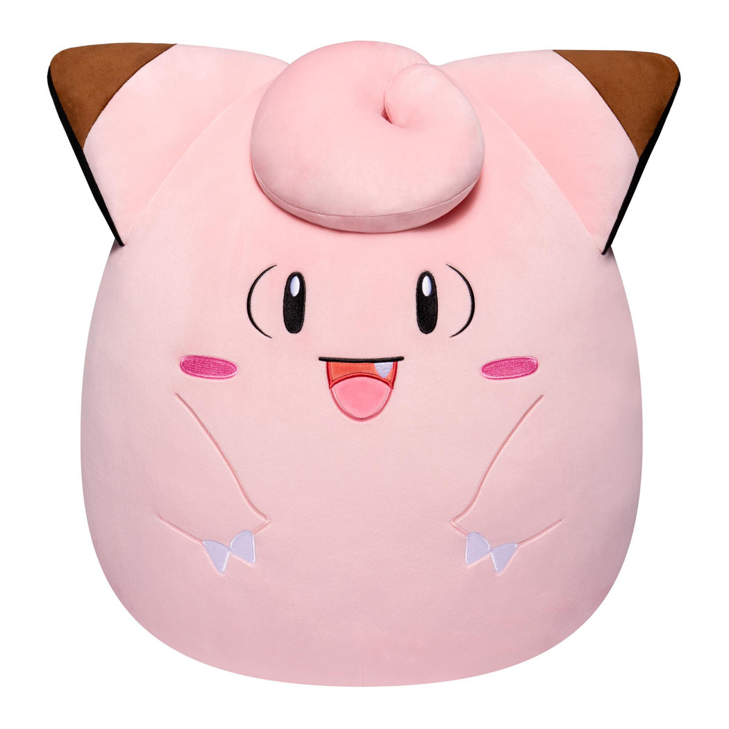 Squishmallows Pokemon 14 Inch Plush Clefairy - 3