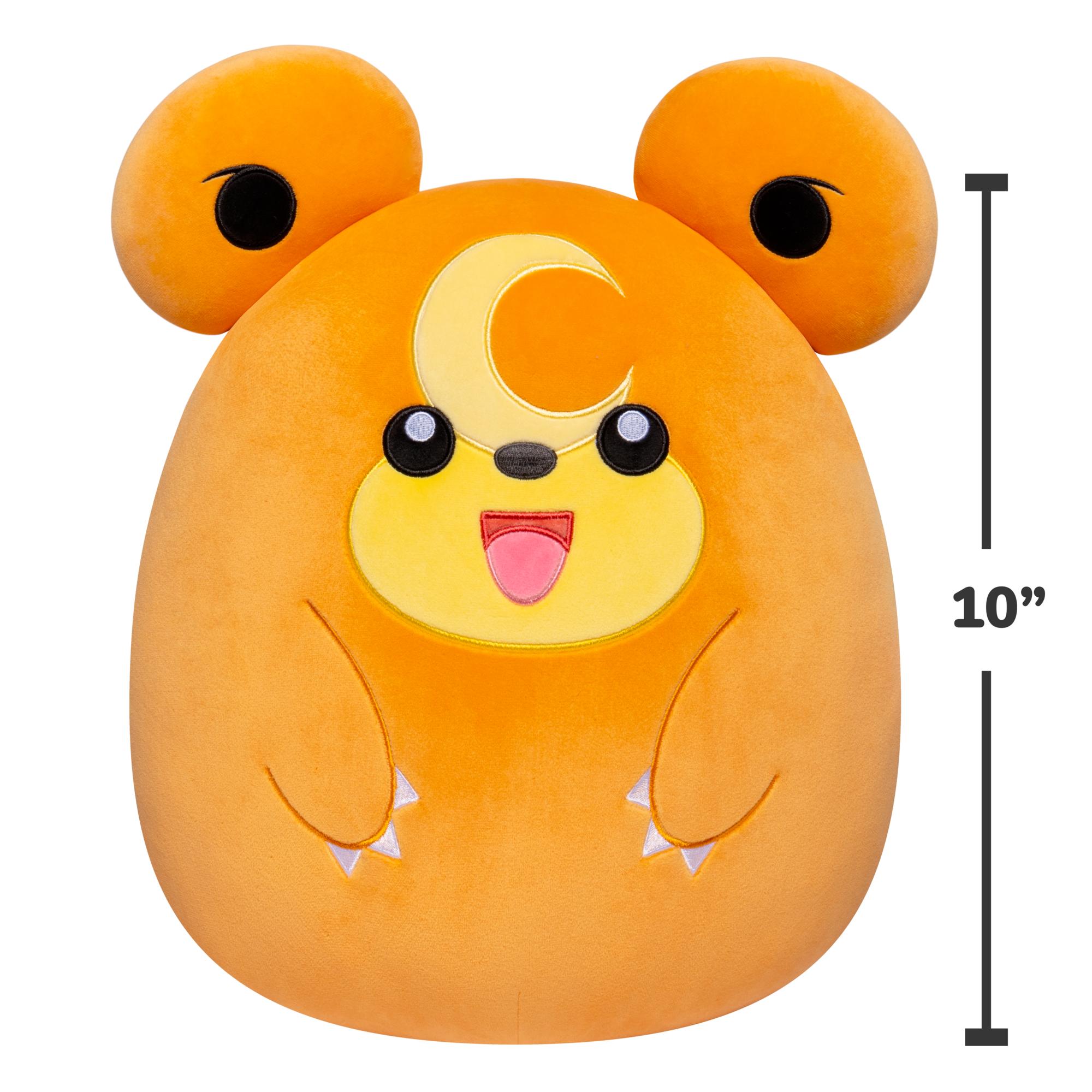 Squishmallows Pokemon 10 Inch Plush Teddiursa