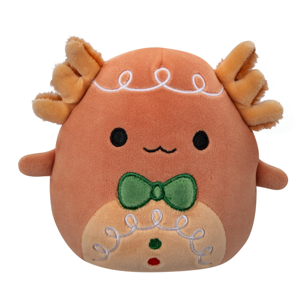 Squishmallows Christmas 7.5 Inch Plush  Den The Axolotl - 1