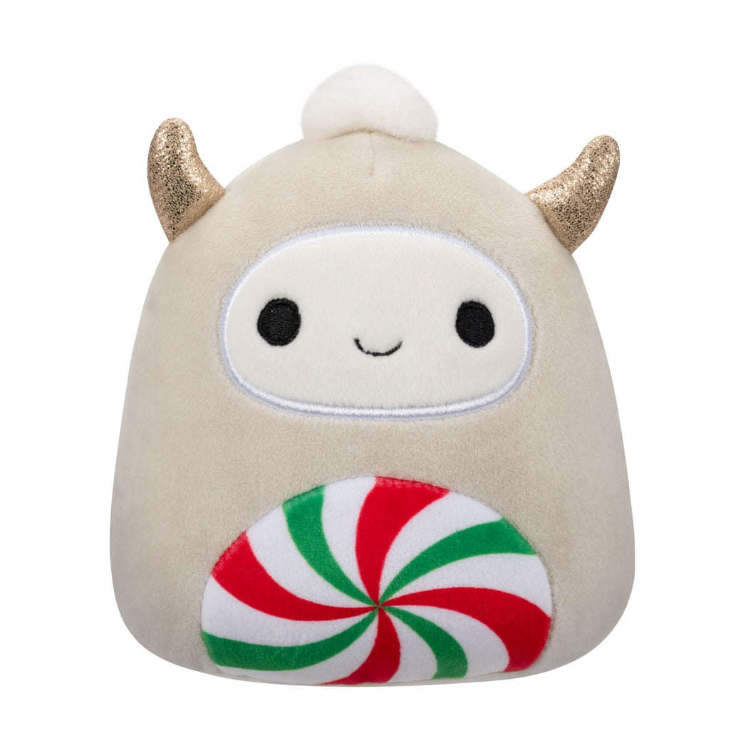 Squishmallows Christmas 7.5 Inch Plush Nissa The Grey Yeti - 1