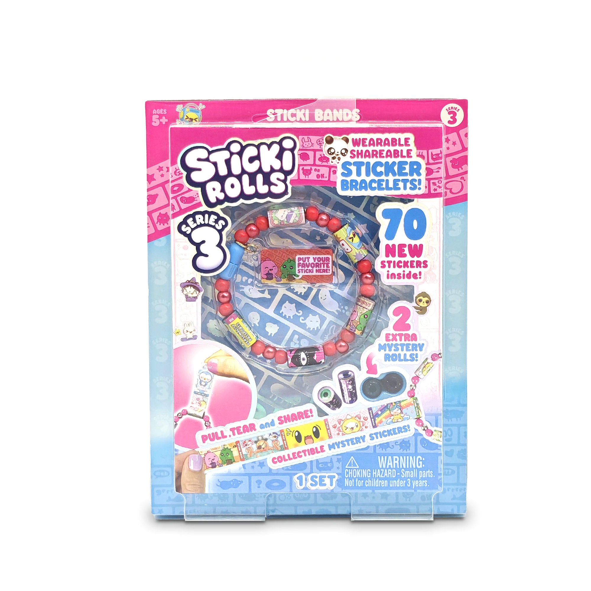 Sticki Rolls Sticki Bands Series 3 Assorted Styles