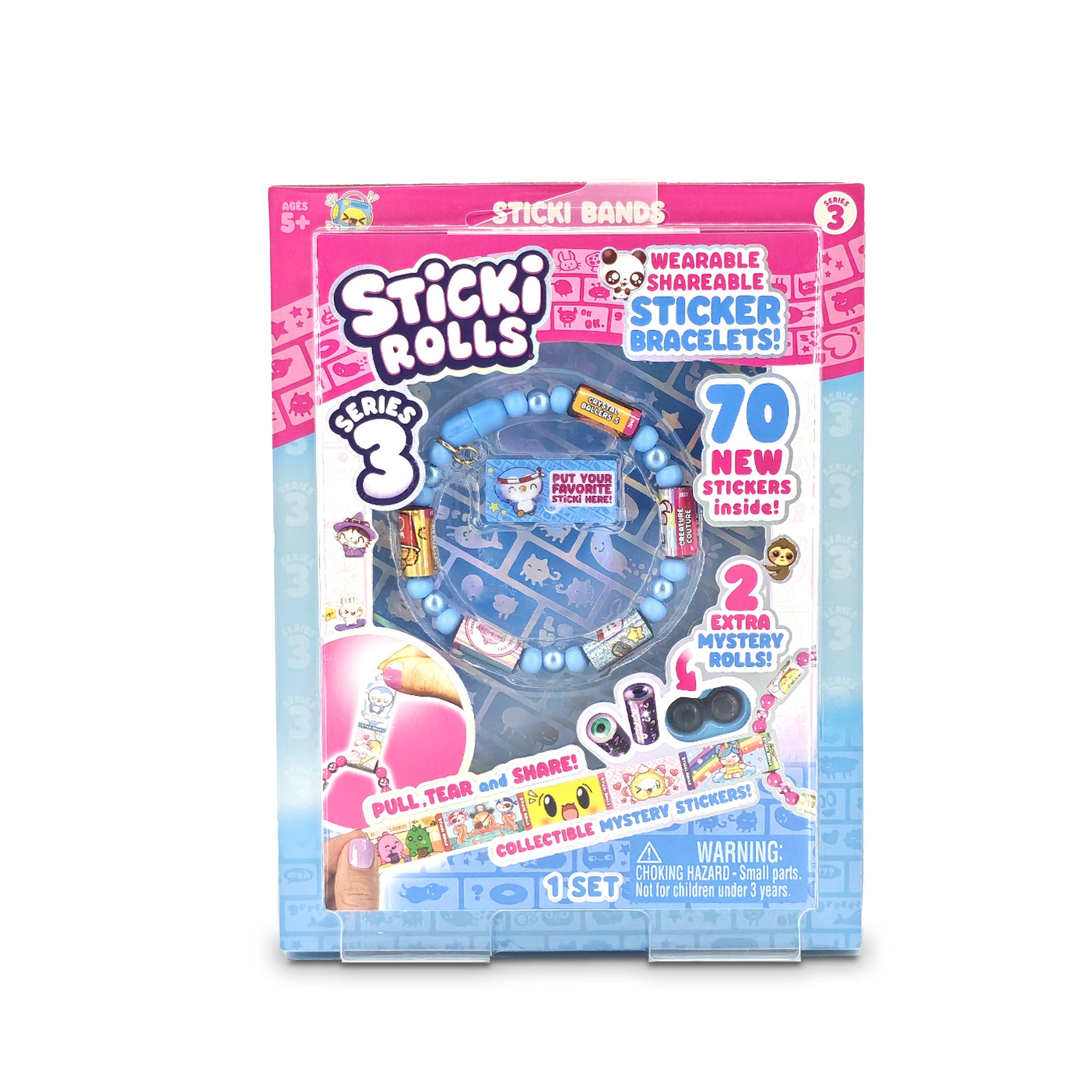Sticki Rolls Sticki Bands Series 3 Assorted Styles