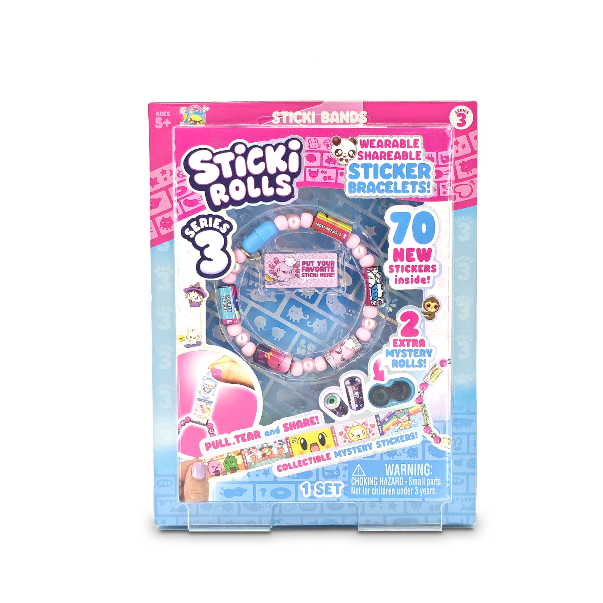 Sticki Rolls Sticki Bands Series 3 Assorted Styles