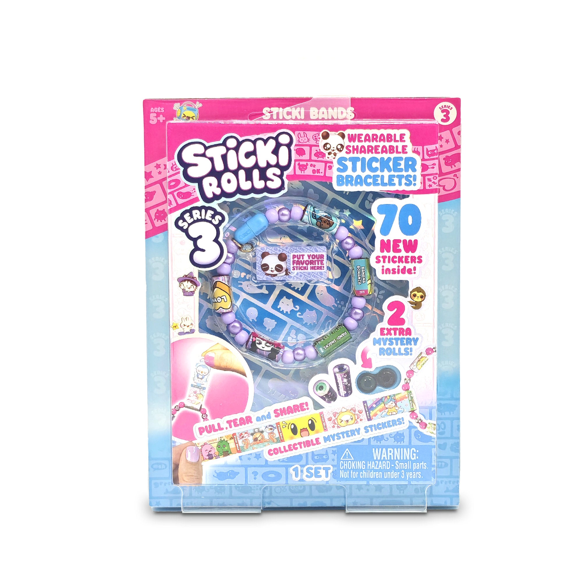 Sticki Rolls Sticki Bands Series 3 Assorted Styles