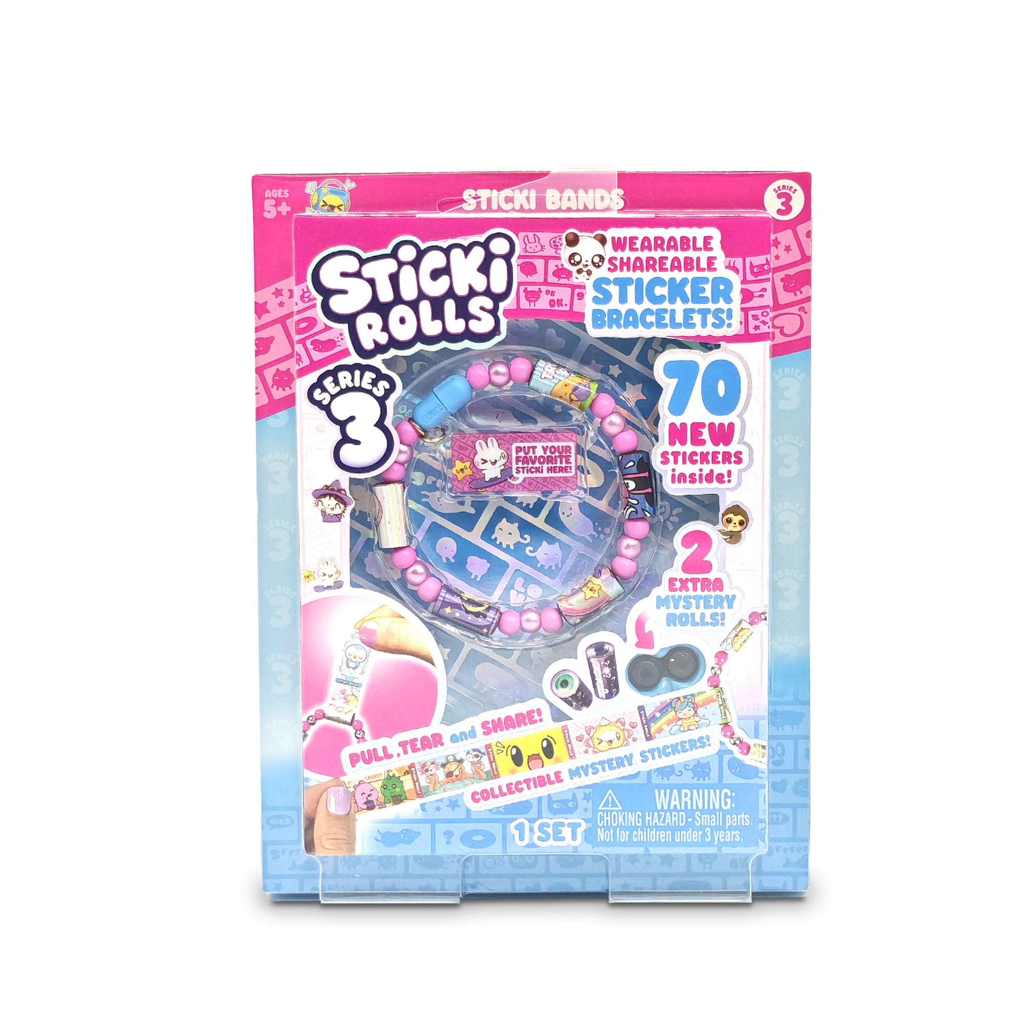 Sticki Rolls Sticki Bands Series 3 Assorted Styles
