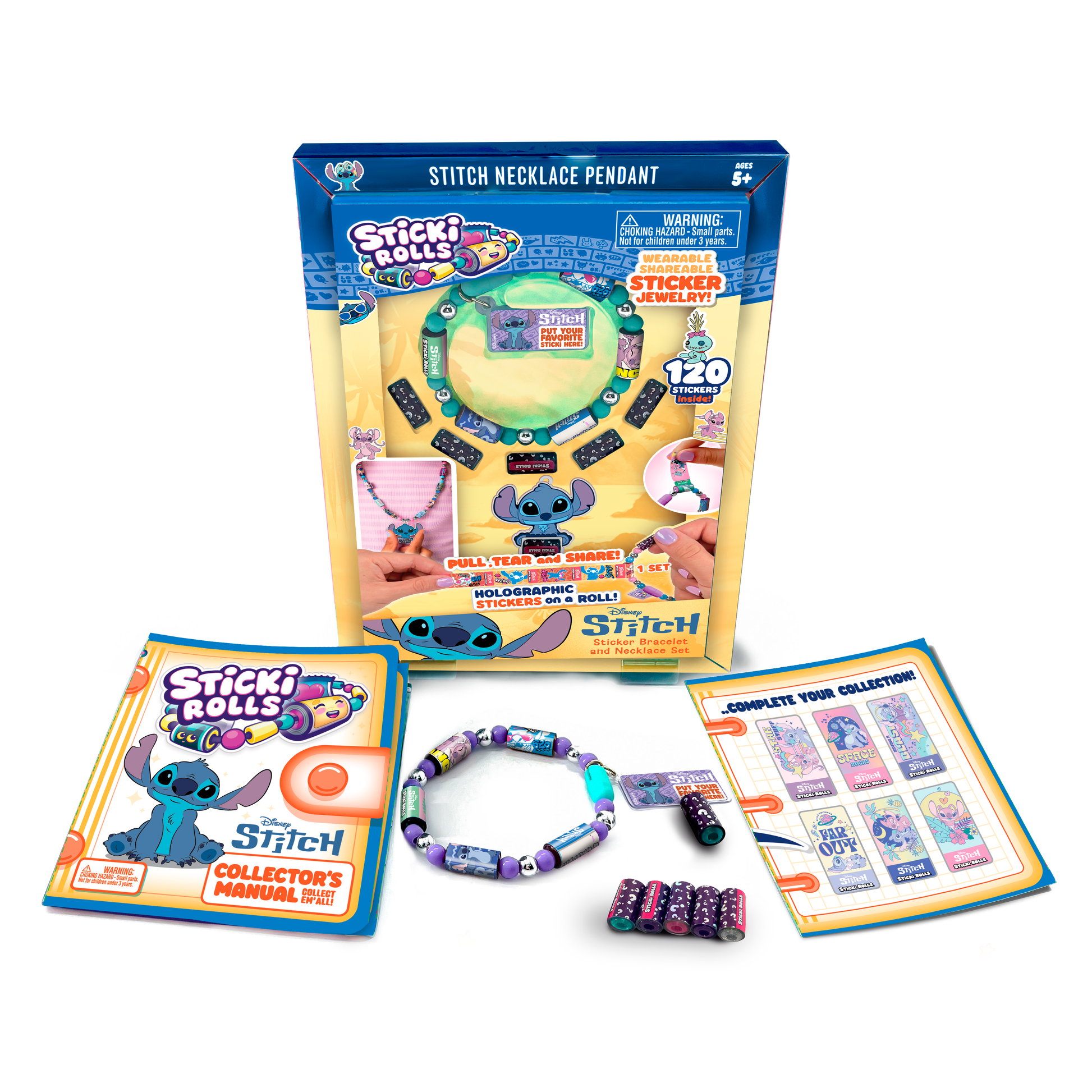 Sticki Rolls Stitch Pendant Set - Toyworld Australia