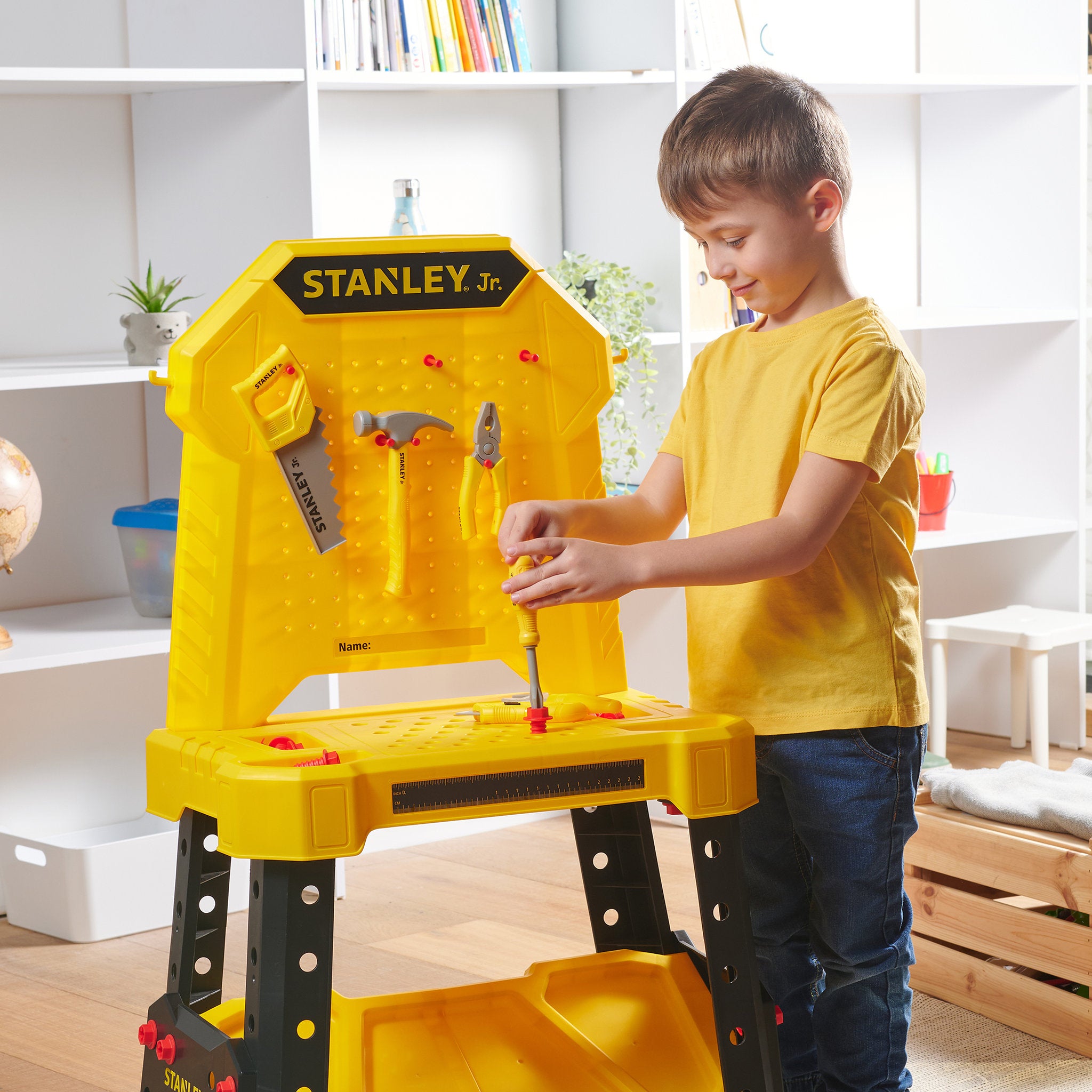 Stanley Jr Workbench Tool Set & Power Drill 140pc