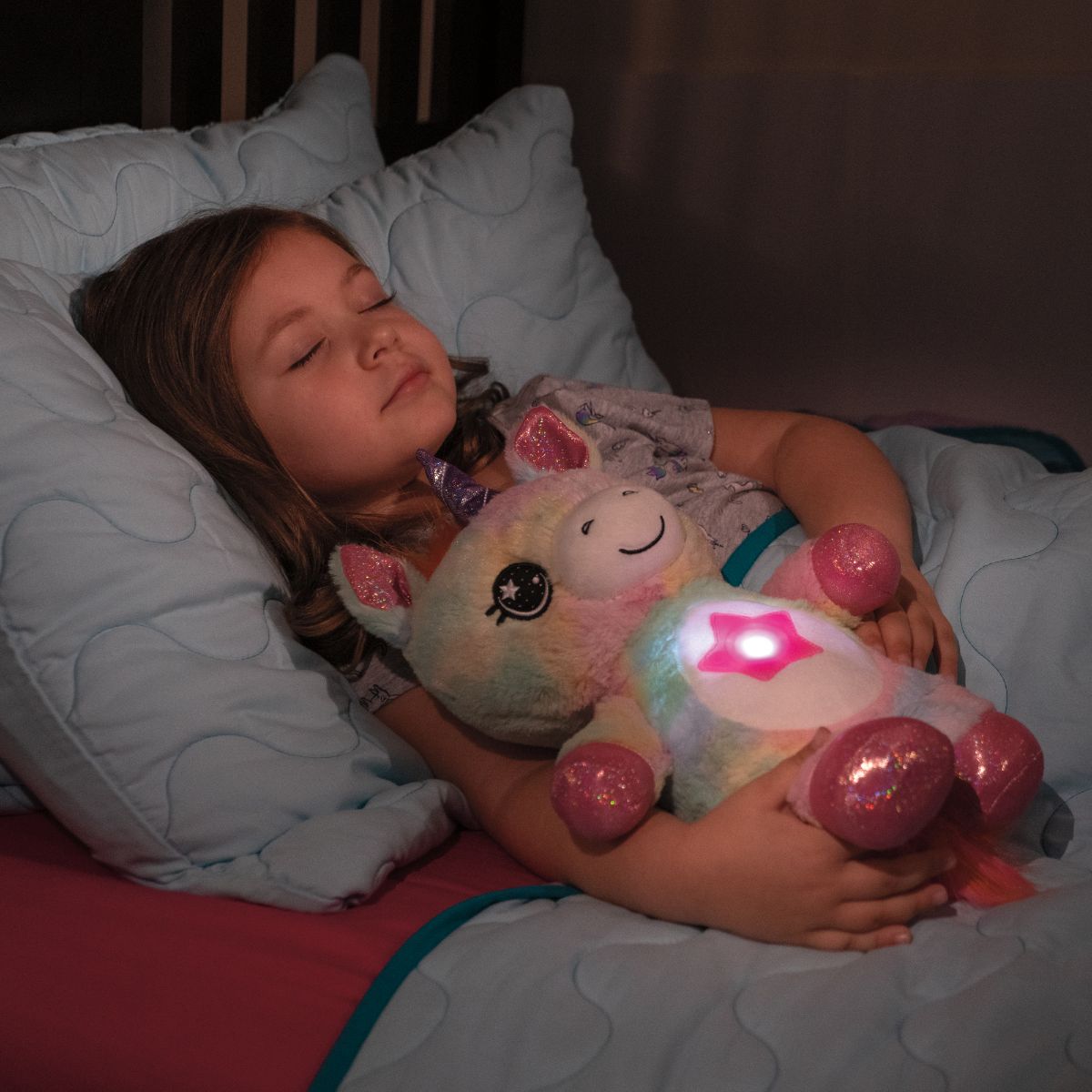 Star Belly Dream Lites Pink & Purple Unicorn - Toyworld Australia