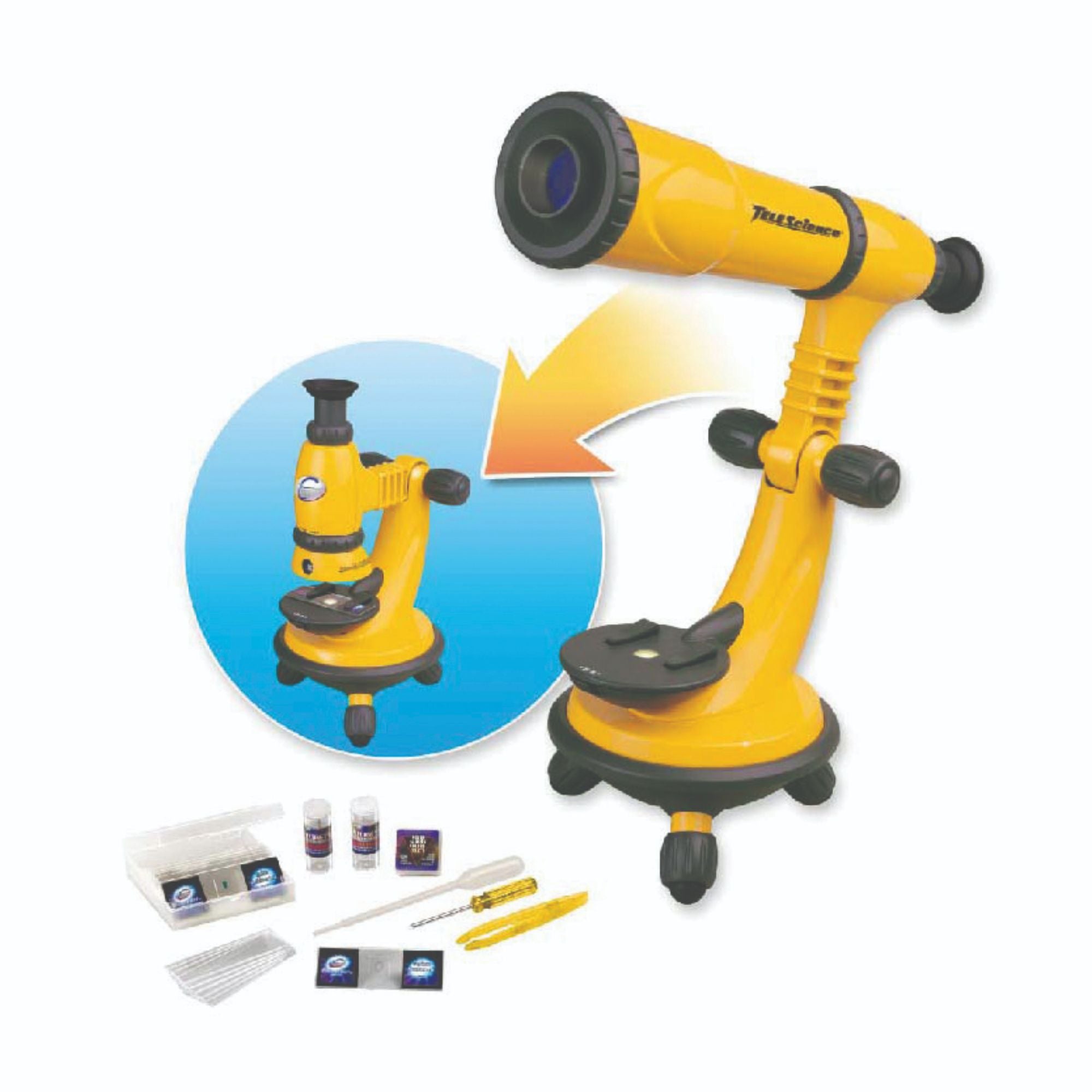 STEM University 2 In 1 Convertible Telescope & Microscope Set