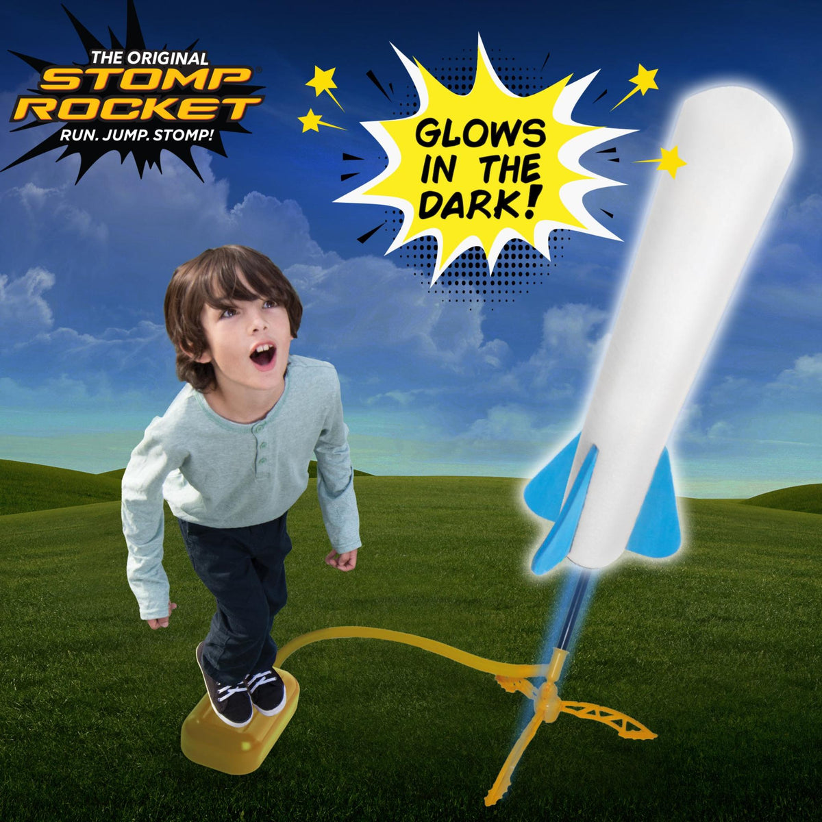 Stomp Rocket Jr Glow Rocket – Toyworld Australia
