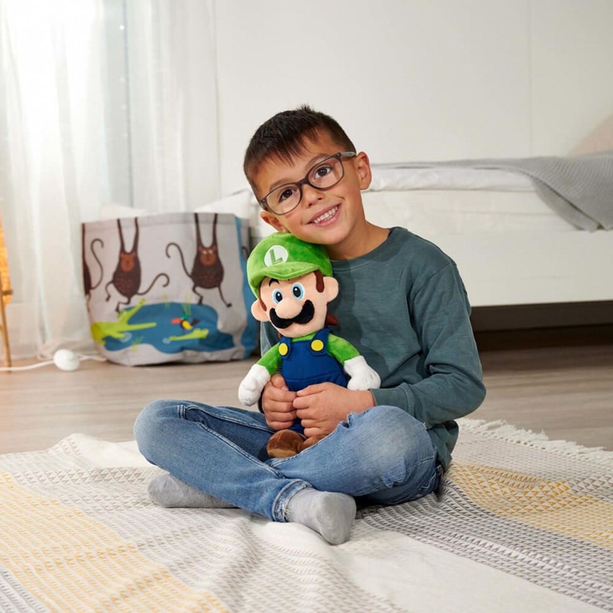 Super Mario 30cm Plush Luigi