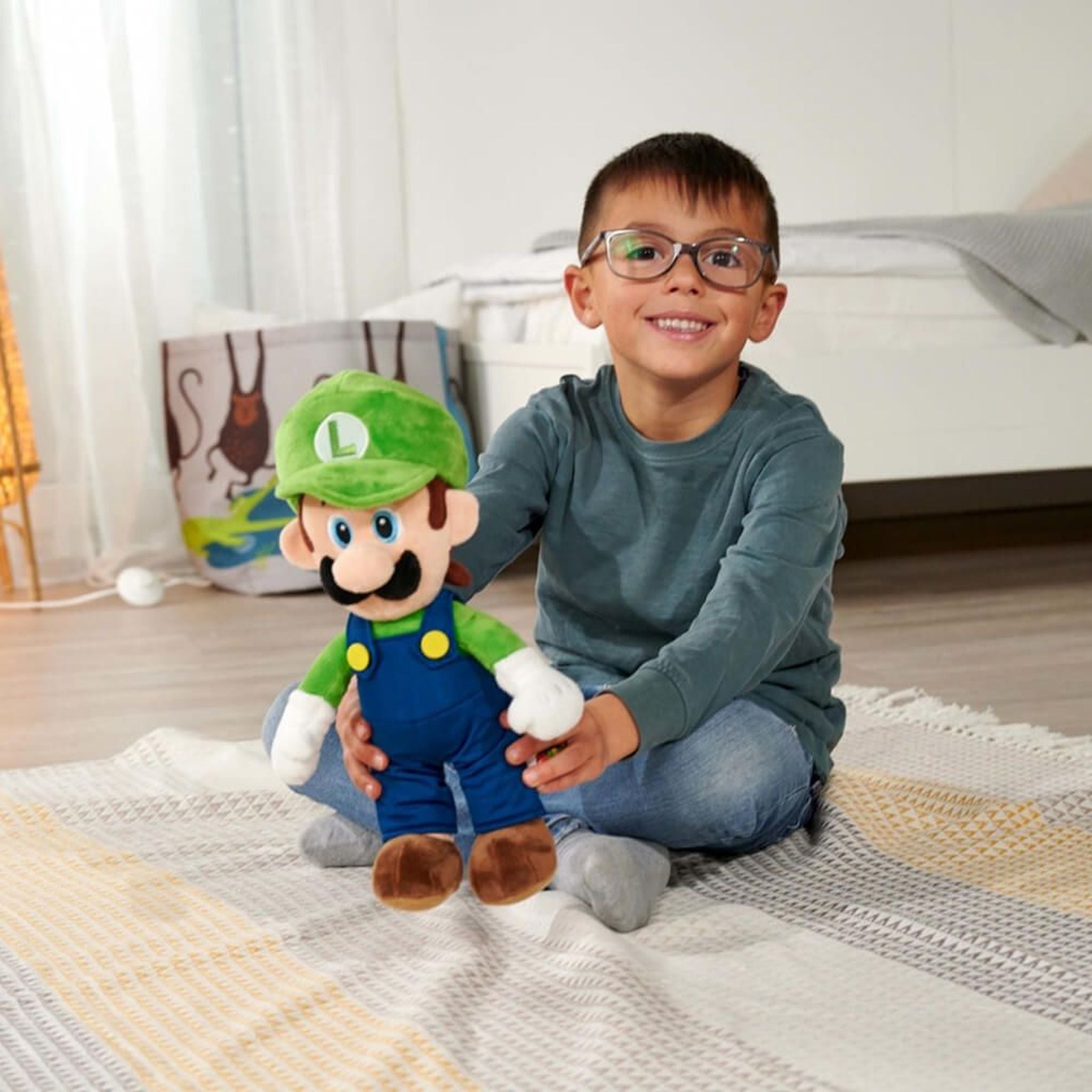 Super Mario 30cm Plush Luigi