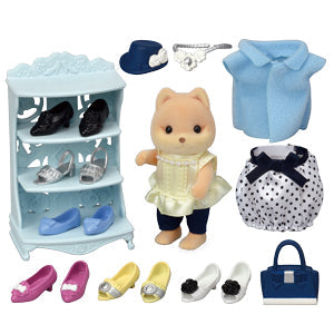 Sylvanian Families Town Fashion Accessories Play Set Shoe Shop Collection